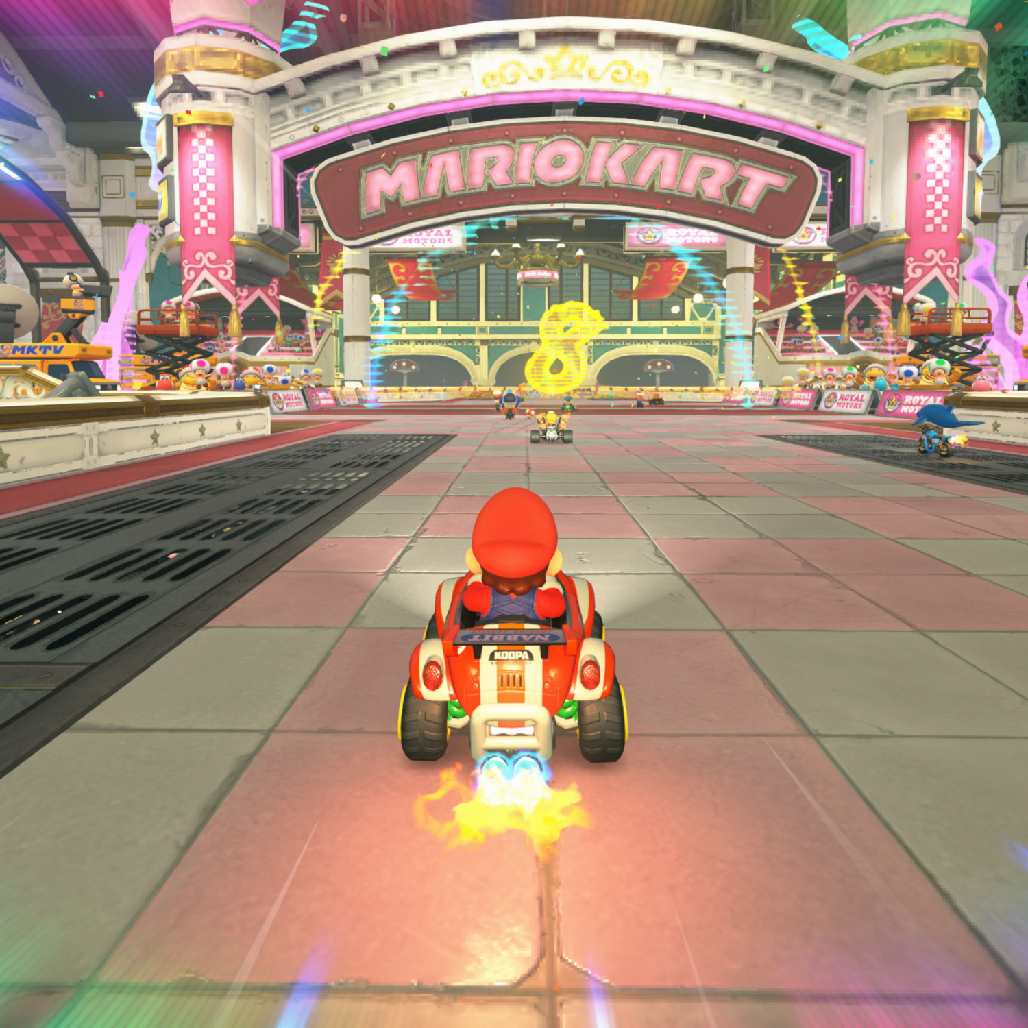 Mario Kart 8 Deluxe - Nintendo Switch Racing Game - Fun Multiplayer Action for Family & Friends Game Nights