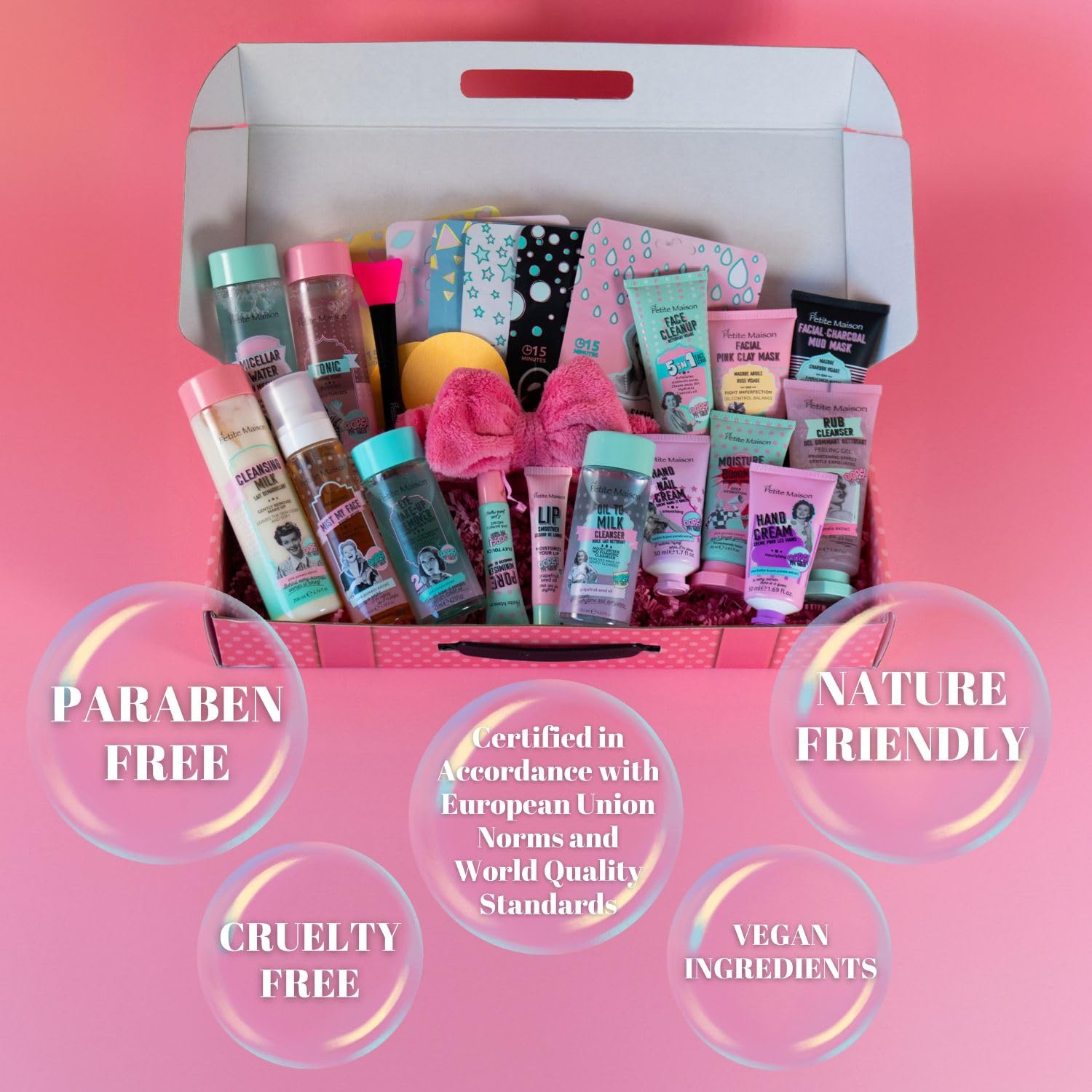 Premium Luxury 25-Piece Spa Gift Box for Women - Birthday Care Package with Skin Care Sets - Unique Gifts for Mom, Sister, Aunt & Friends - Perfect for Relaxation, Self-Care & Special Occasions
