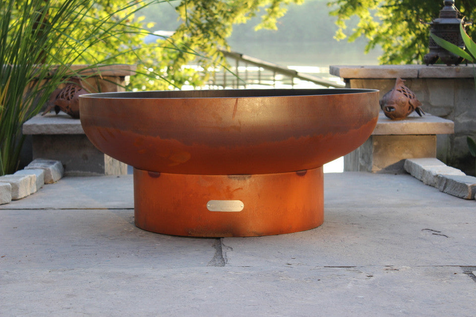 Low Boy Fire Pit - 30 & 36 Inch Outdoor Fire Pits for Backyard, Patio & Camping - Durable Steel Fire Bowl for Cozy Evenings & Gatherings
