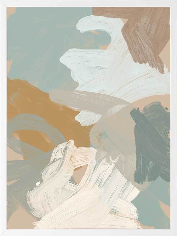 Stylish Cool Warmth Framed Art Print - Perfect for Living Room, Bedroom & Office Decor
