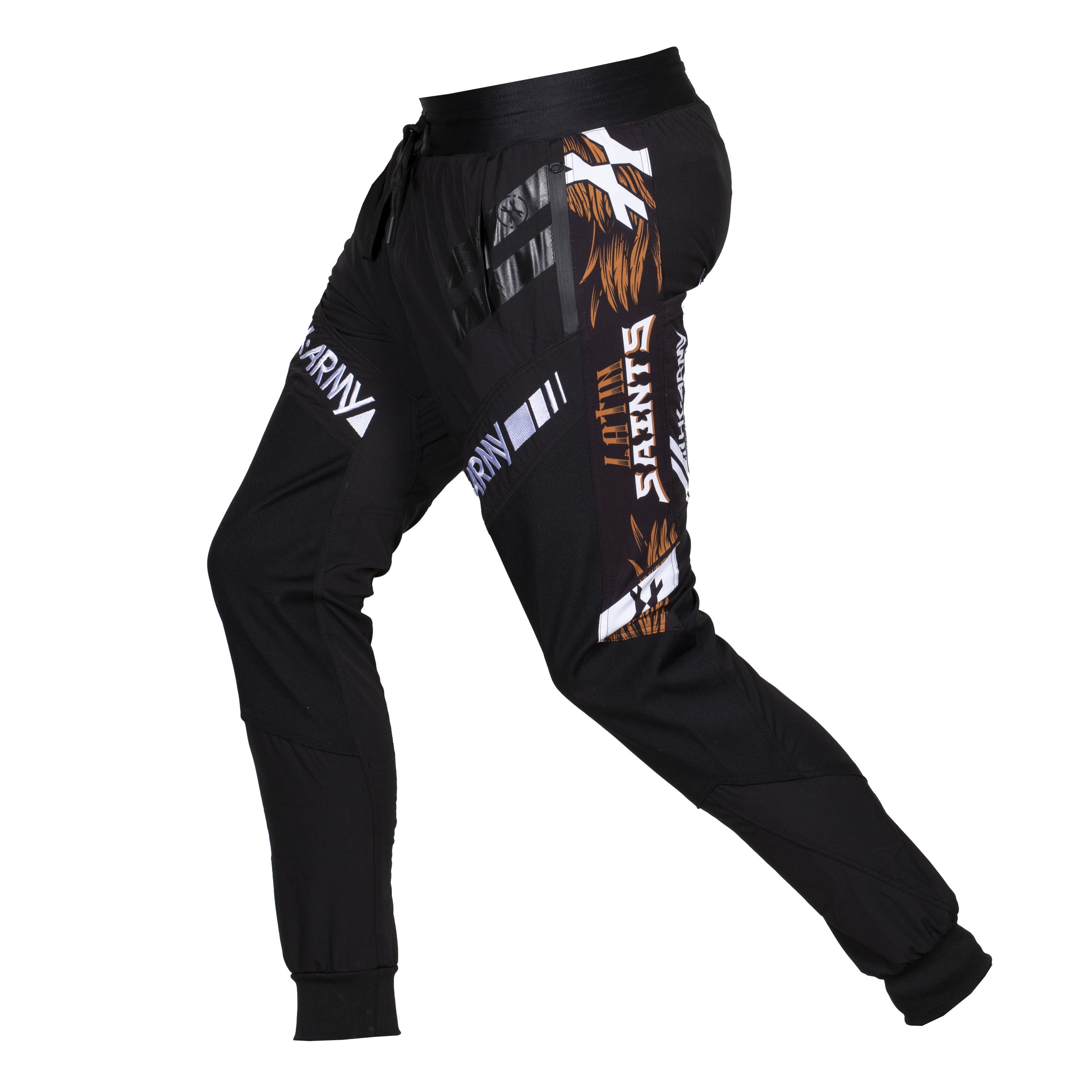 TRK AIR Jogger Pants for Men - Lightweight Athletic Running Pants with Elastic Waistband - Latin Saints Brand - Perfect for Gym, Workout, and Casual Wear