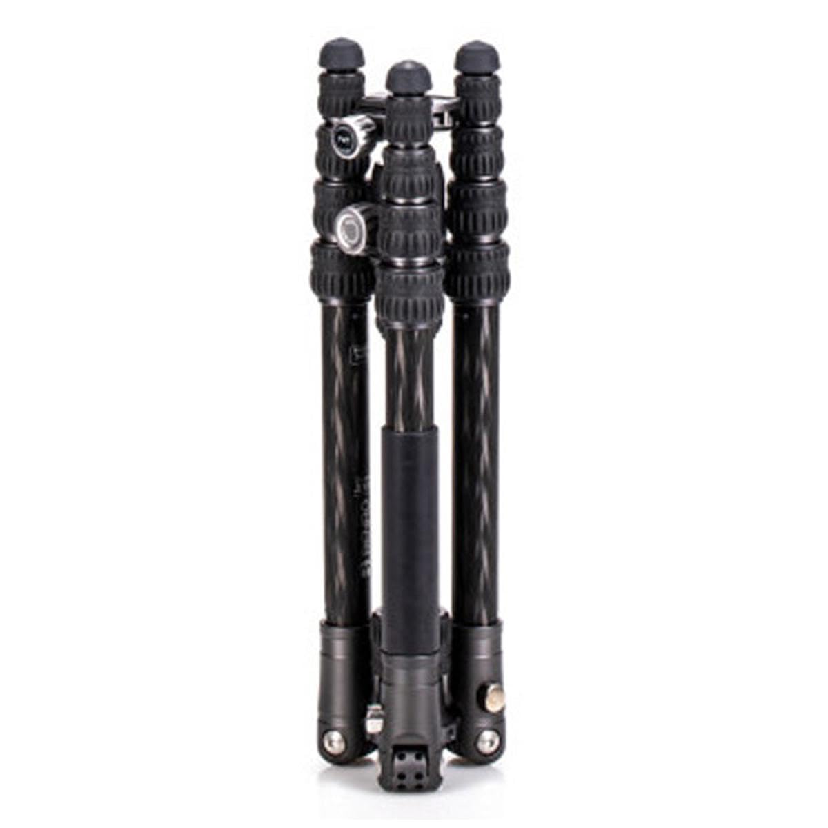 Benro Bat Carbon Fiber Travel Tripod & Monopod - 5-Section Lightweight, Compact with VX20 Ballhead for Photography & Videography - Perfect for Travel, Hiking & Outdoor Adventures