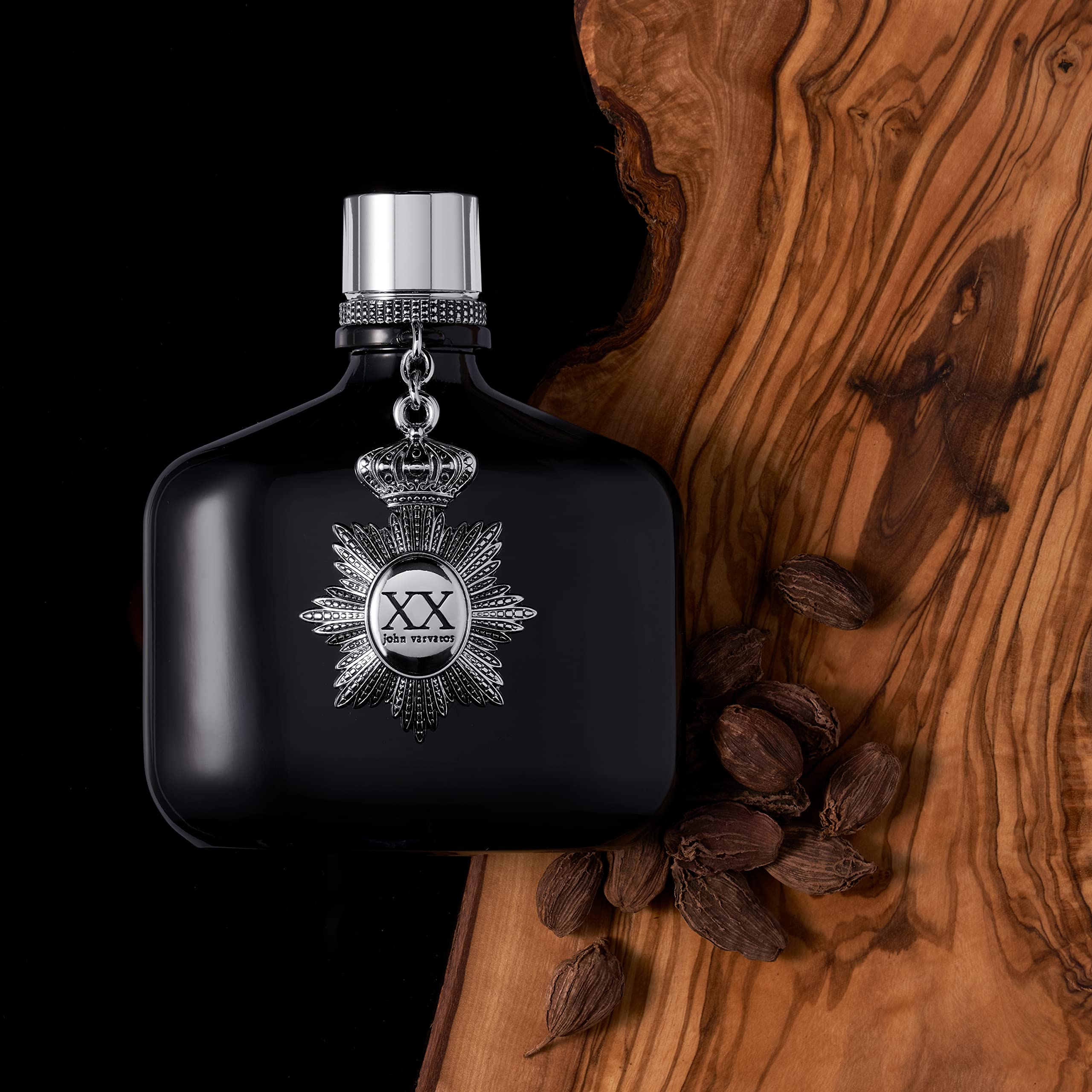 John Varvatos XX Men's Eau de Toilette Spray - Woody Oriental Cologne with Cardamom, Orange Flower & Sandalwood Notes | Perfect for Date Night, Office & Special Occasions