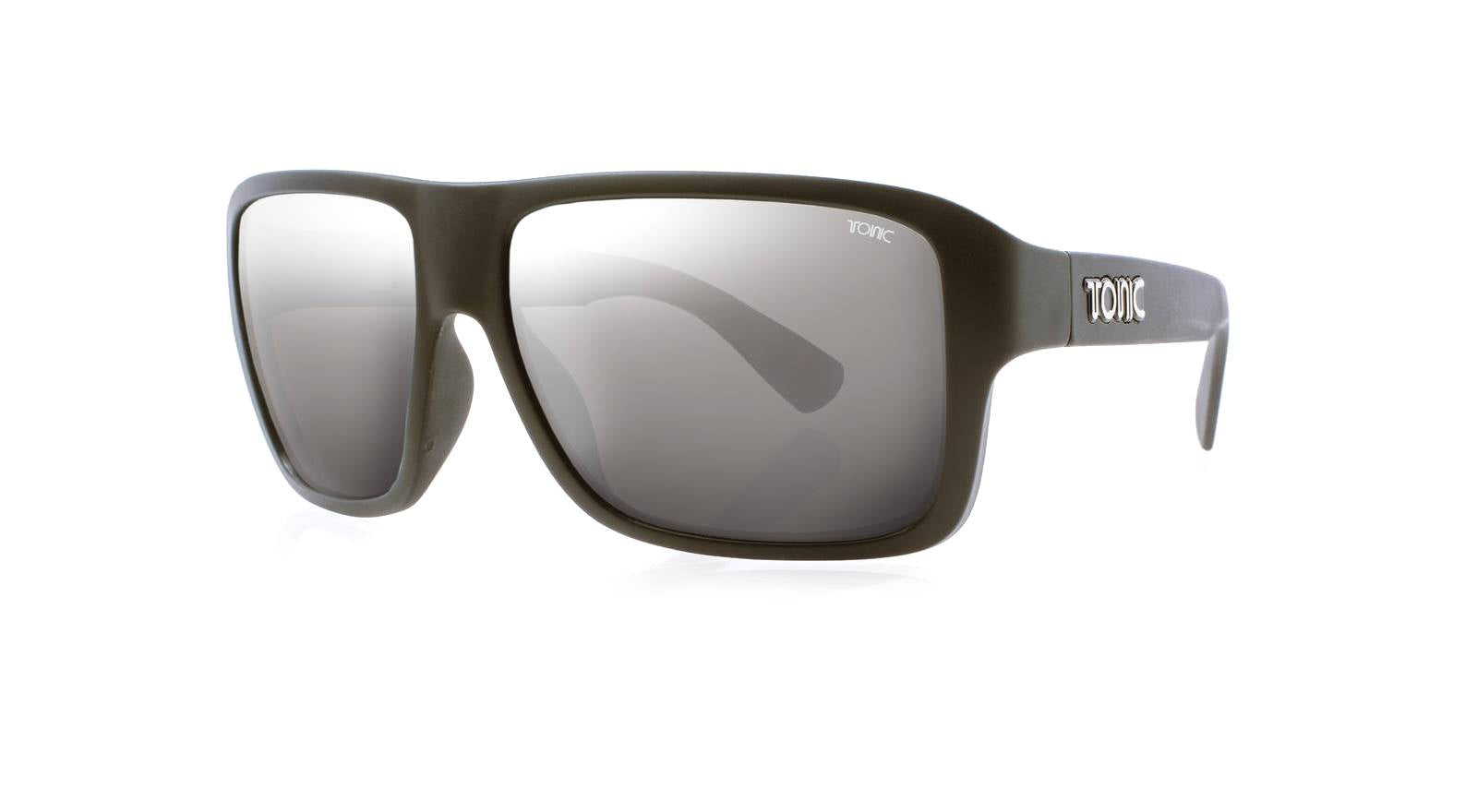 Matte Black-Silver Mirror Lens