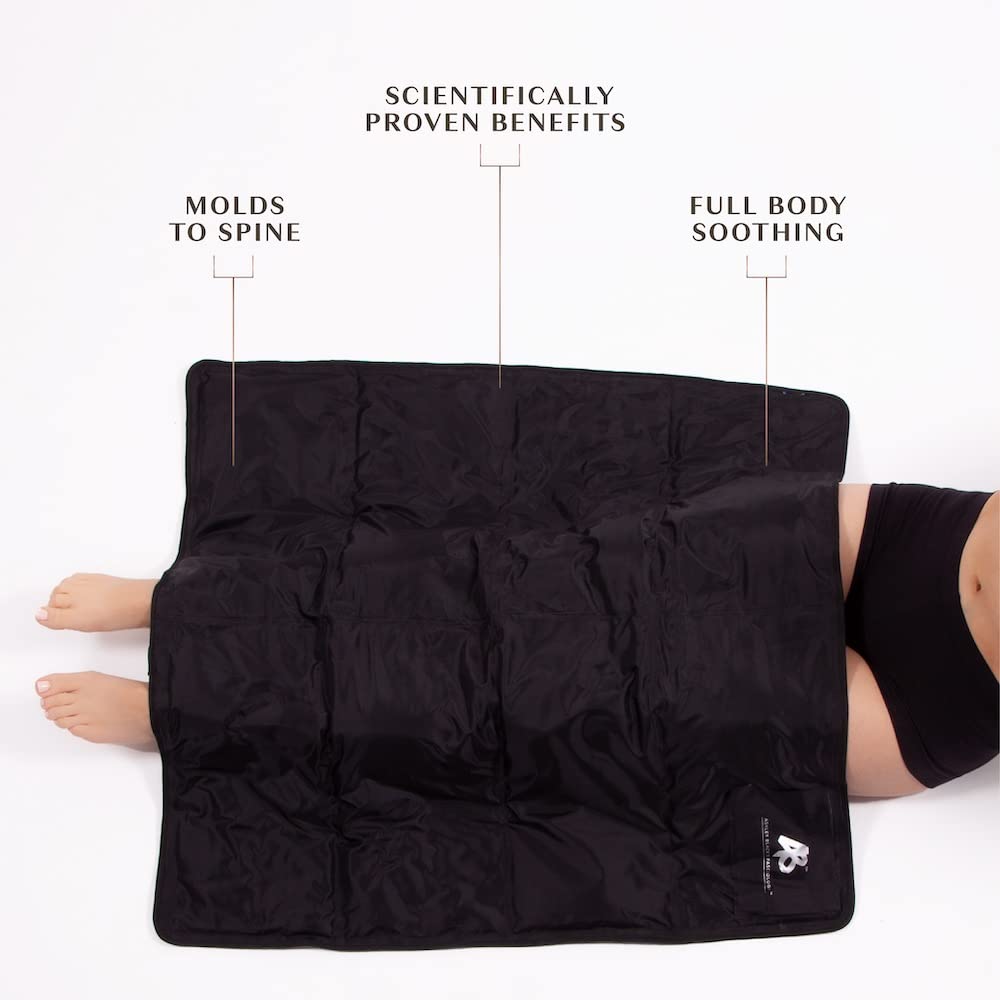 Ashley Black FasciaBlaster KryoMat - Reusable Ice & Heat Therapy Pack for Back, Shoulders, Leg Pain Relief - 31.75
