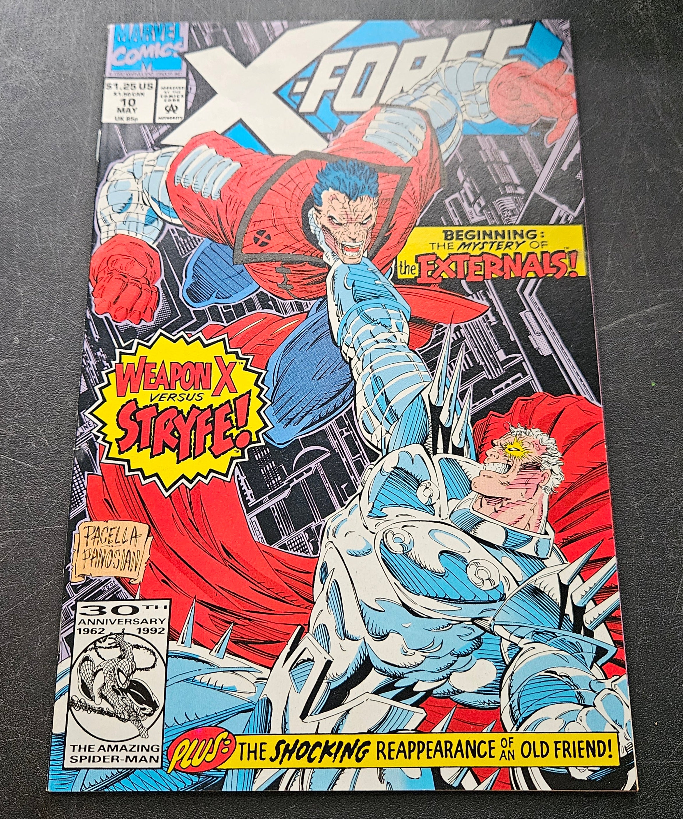 X-Force Weapon X vs. Stryfe - Vol. 1 #9 (May 1992) Marvel Comics | Collectible Comic Book for Superhero Fans & Comic Collectors | Perfect for Display, Gifts & Investment