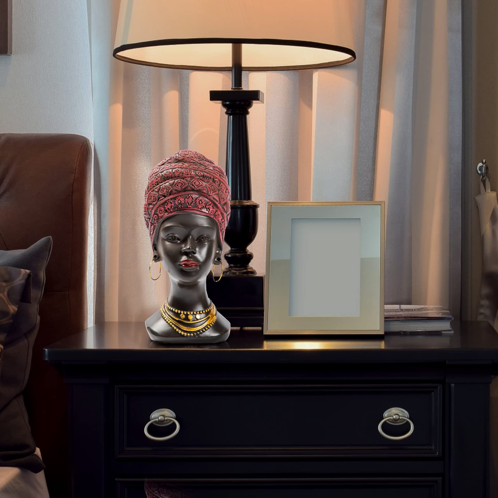 African Statues & Sculptures for Home Decor - Living Room Shelf Accents