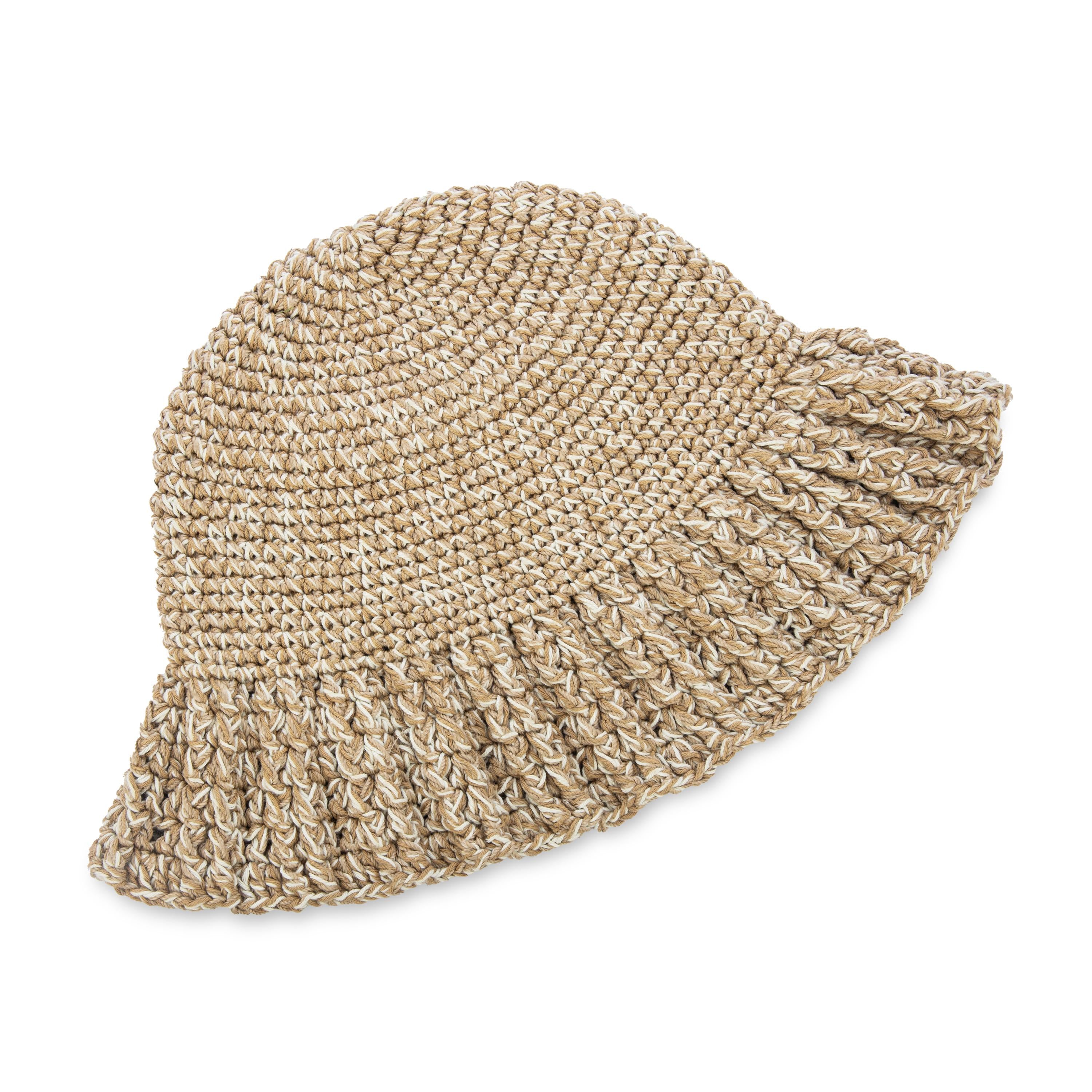 Lanie Bucket Hat - Hand Crochet Bamboo Summer Hat for Women - Perfect for Beach, Travel & Outdoor Activities