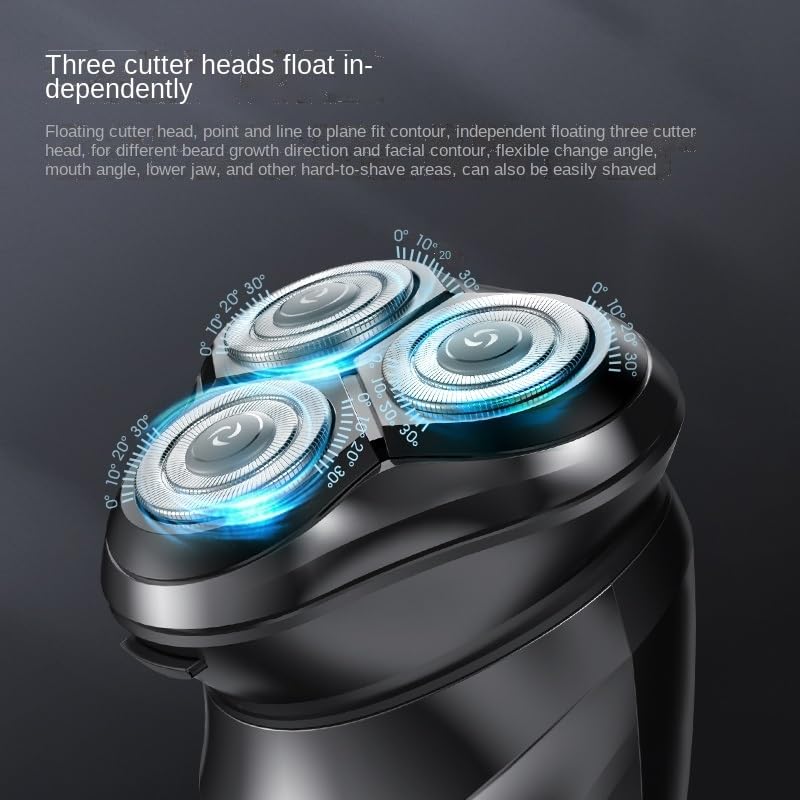 Best Electric Head Shaver for Bald Men - Waterproof Cordless Shaving Machine & Beard Trimmer - Perfect for Smooth Head Shaving & Facial Grooming at Home or Travel