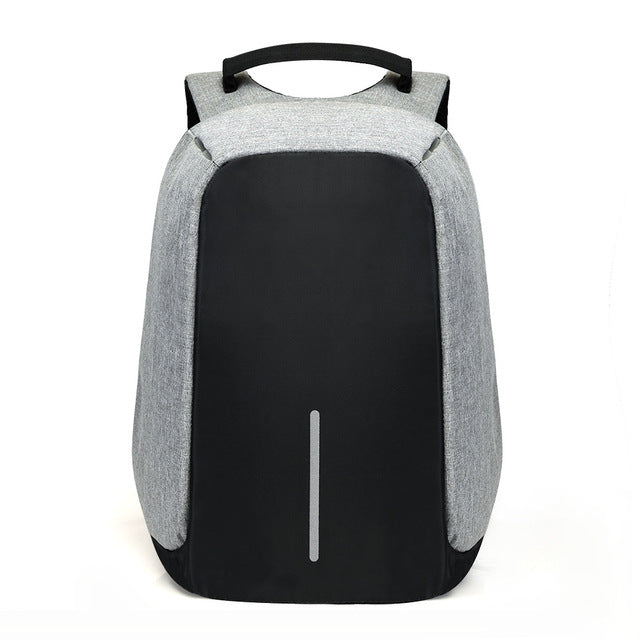 15 Inch Laptop Backpack with USB Charging Port, Anti-Theft Travel Backpack for Men, Waterproof College School Backpack - Perfect for Work, Commuting & Business Trips