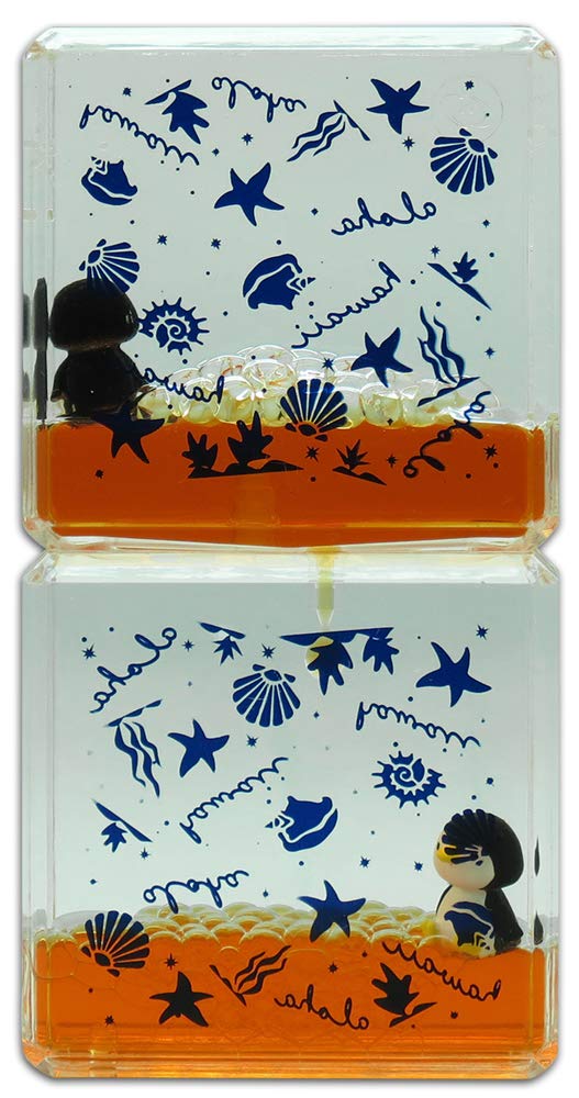 Premium Hawaiian Penguin Water Toy Timer - Fun Bath & Pool Timer for Kids - Perfect for Beach, Pool, and Bathtime Play