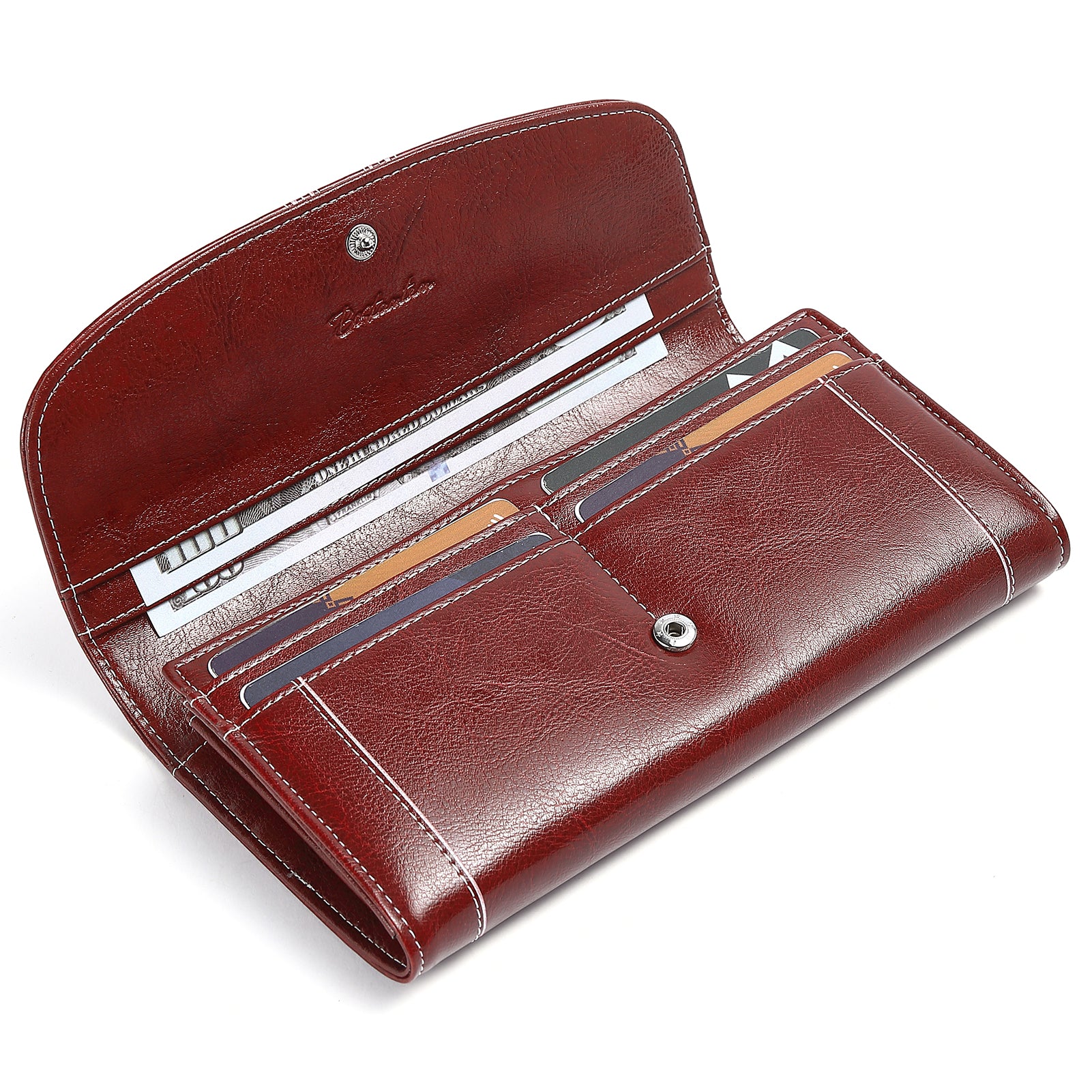 Lomy Designer Checkbook Wallet for Lawyers - Professional Elite Leather Checkbook Cover with RFID Protection - Perfect for Attorneys, Business Professionals, and Office Use