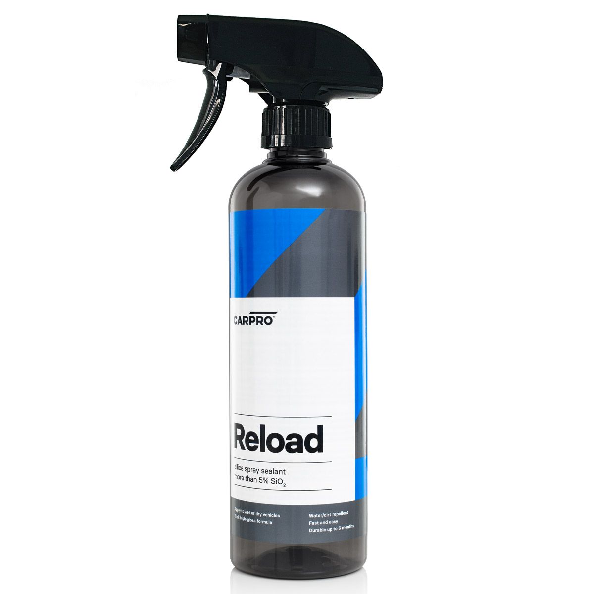 CarPro Reload Hydrophobic SiO2 Sealant & Quick Detailer - Ultimate Car Paint Protection & Shine Enhancer for Cars, Trucks & Motorcycles - Perfect for Showroom Finish & Long-Lasting Water Beading