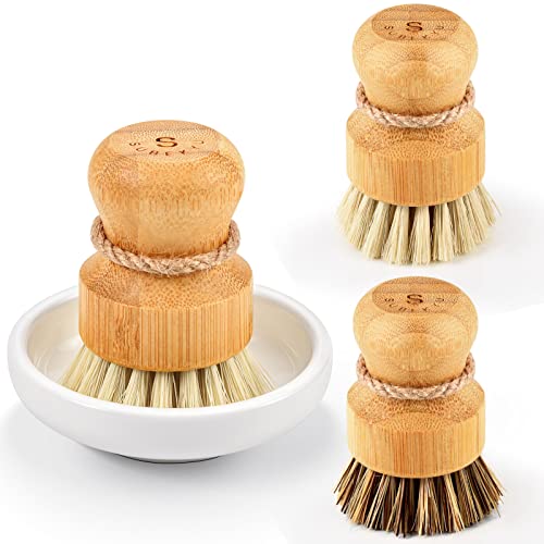 Ceramic Dish+ 1p Palm+ 2p Sisal