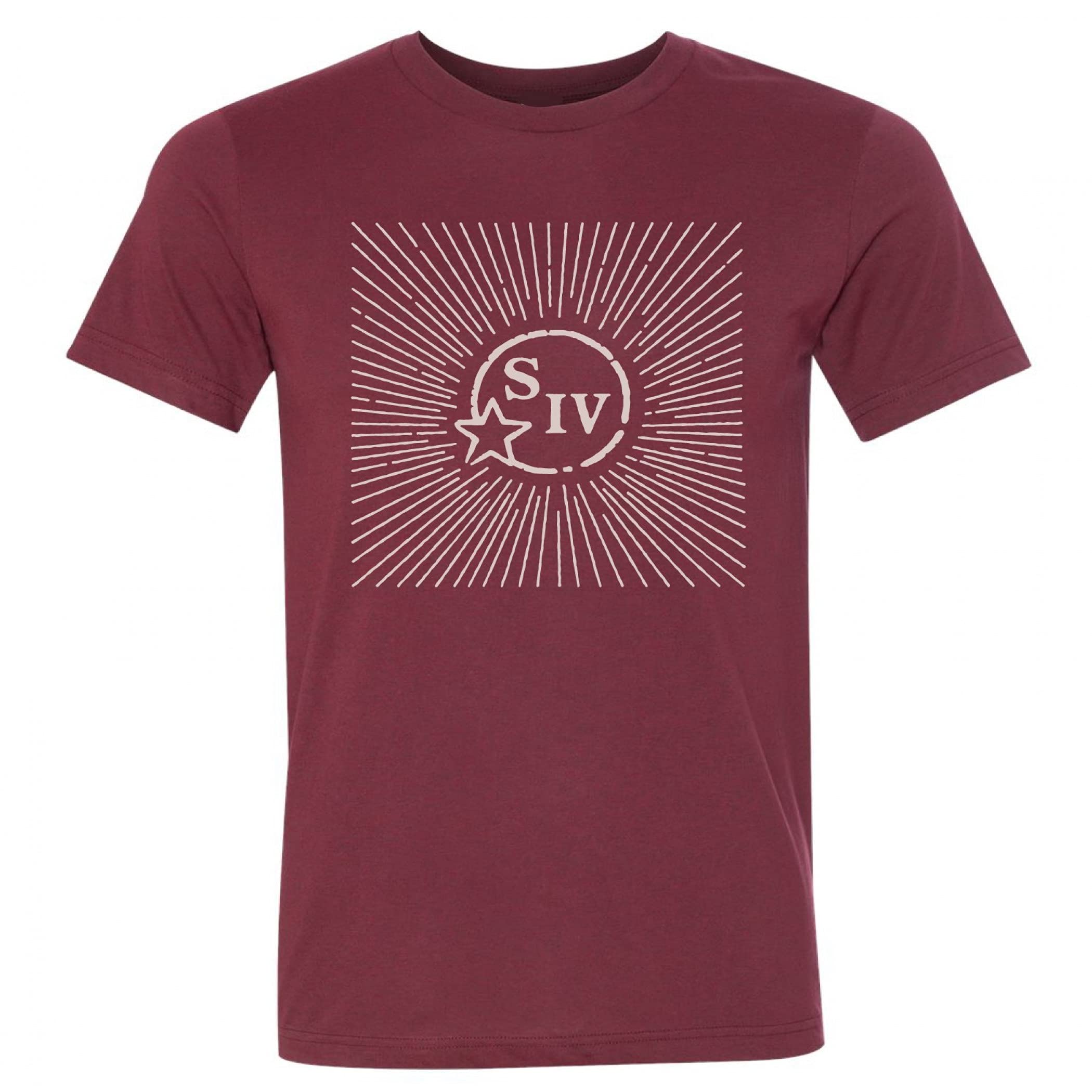 Maker's Mark Whiskey Starburst Graphic T-Shirt - Small, Red - Perfect for Bourbon Lovers & Whiskey Enthusiasts at Bars, Parties & Casual Outings