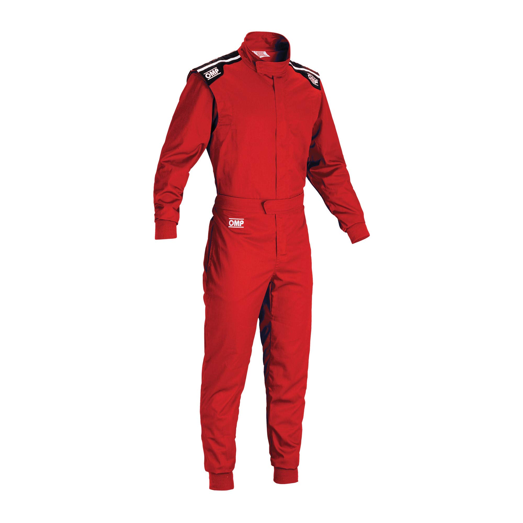 OMP SUMMER K INDOOR KART RACING SUIT - Medium Size, Red Color - Perfect for Indoor Karting, Racing Events & Motorsport Enthusiasts
