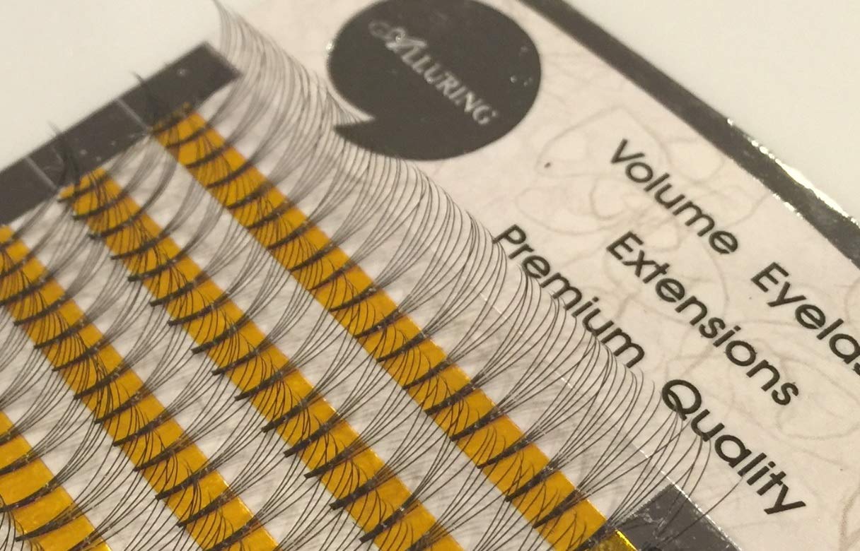 5D Volume Eyelash Extensions - Alluring D Curl 14mm Lashes for Dramatic Look | Perfect for Bridal, Party & Special Occasions
