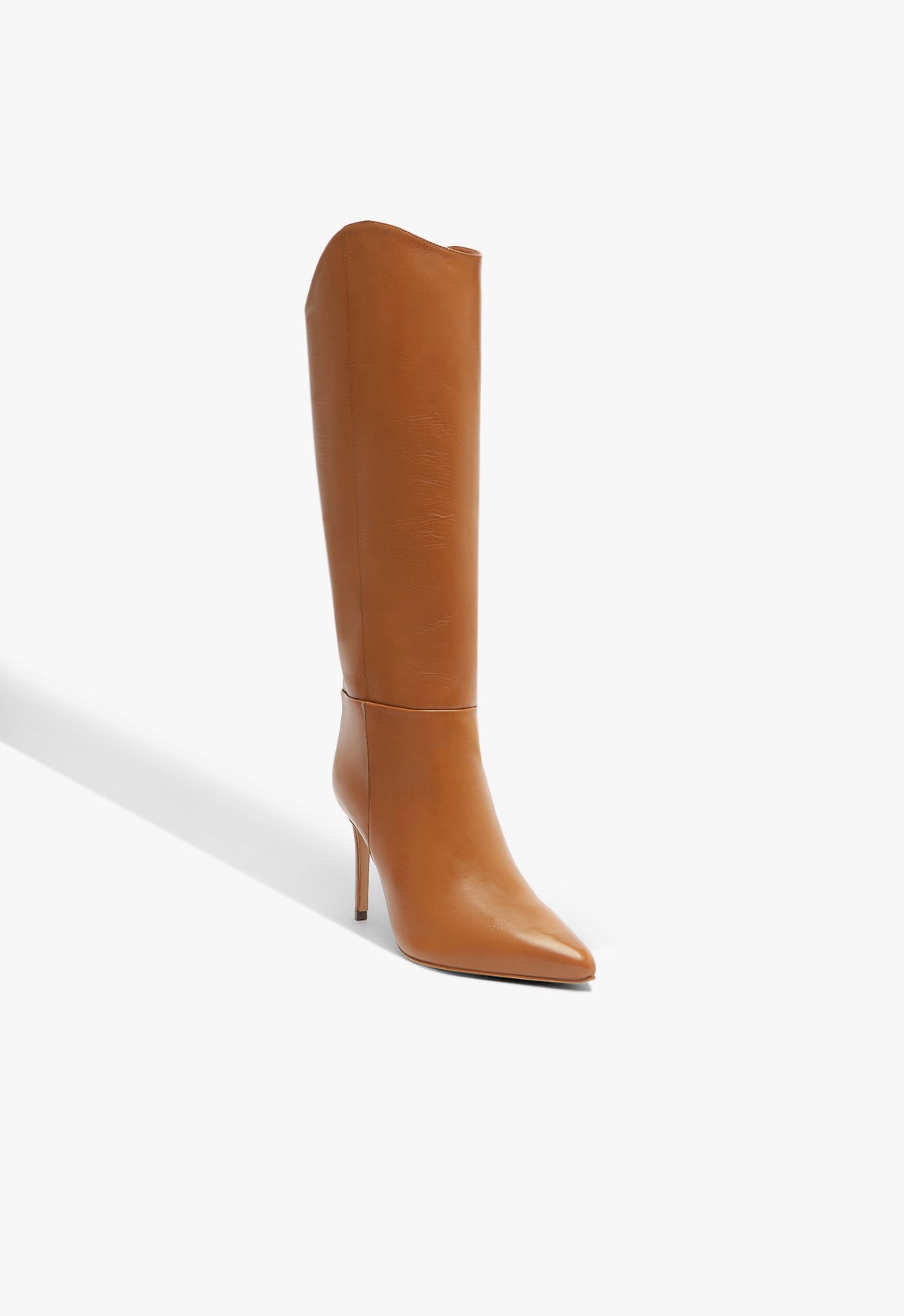 Maryana Women's Wide Calf Leather Boots - Comfortable & Stylish Knee-High Boots for Fall & Winter Fashion