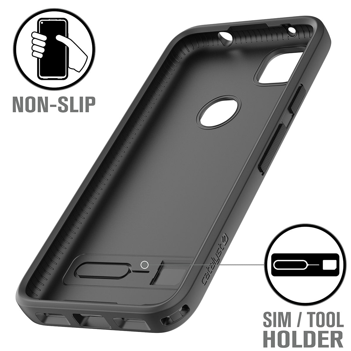 Google Pixel 4A Case - Shockproof Protective Cover (Not Compatible with Pixel 4A 5G) | Slim Fit, Anti-Scratch & Durable Design | Perfect for Daily Use, Travel & Outdoor Activities