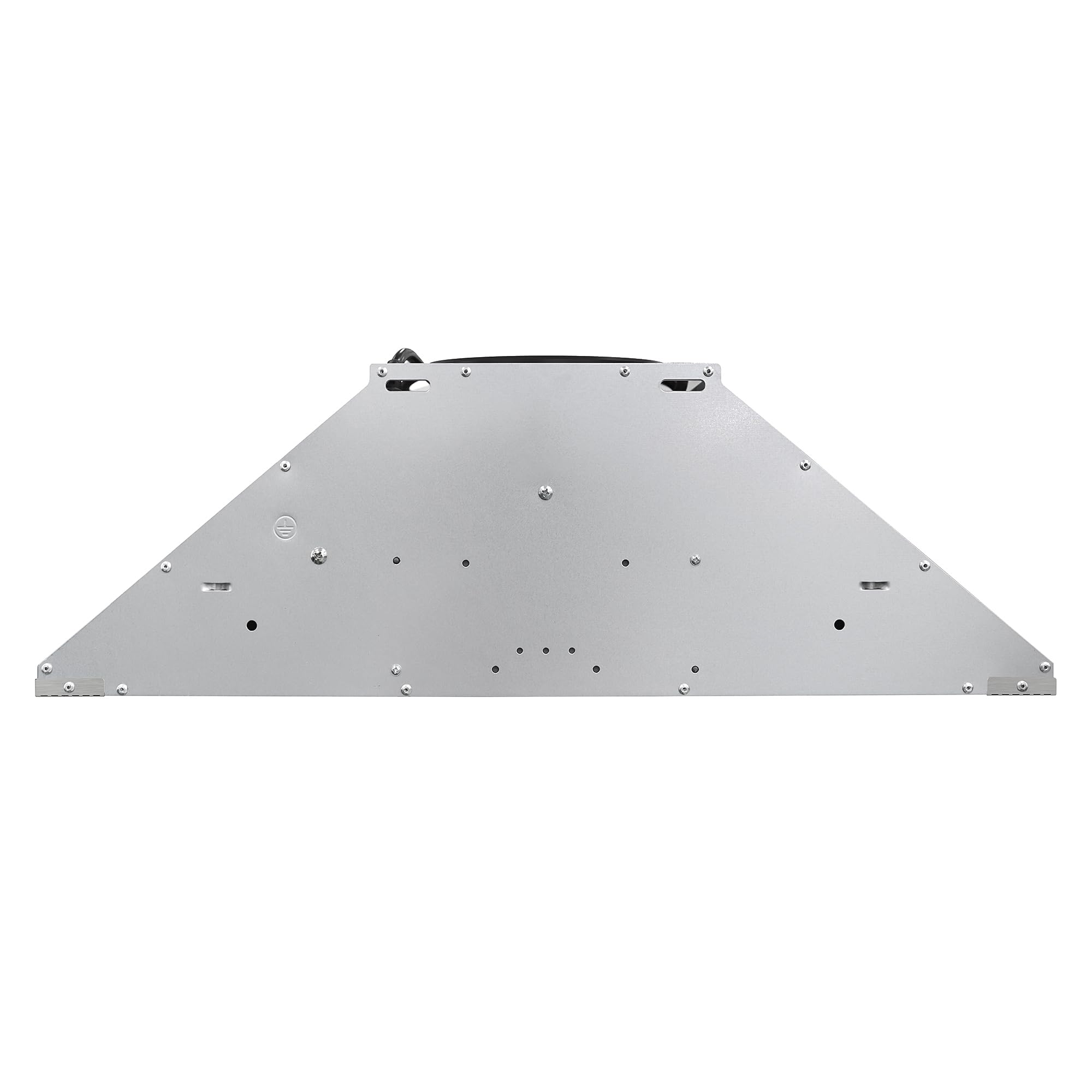 COSMO COS-6324EWH 24 Inch Stainless Steel Wall Mount Range Hood - 220 CFM Ducted Ventilation, LED Lighting & Button Controls | Perfect for Modern Kitchens, Cooking Ventilation & Smoke Removal