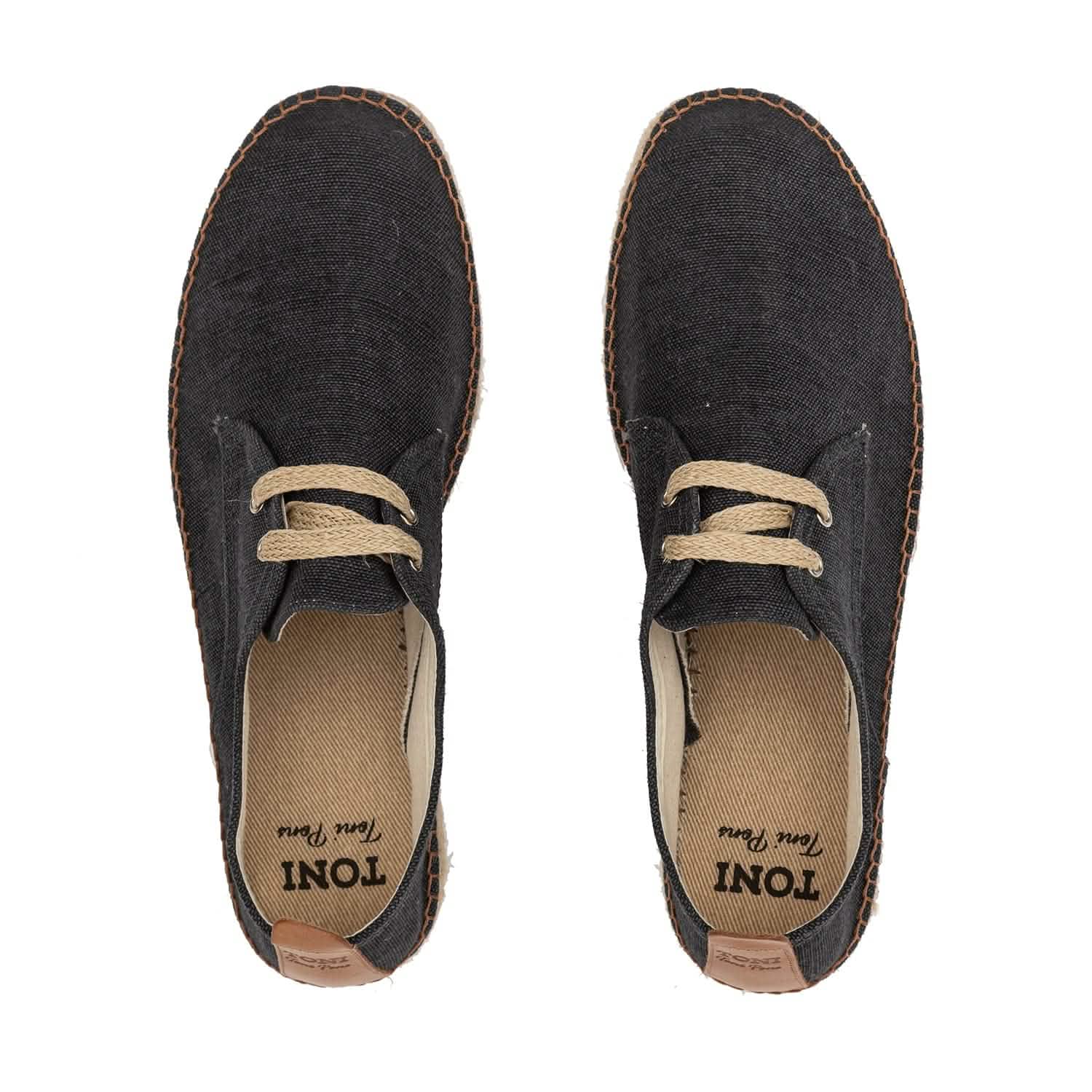 Men's Basic Canvas Espadrilles - Comfortable Slip-On Summer Shoes for Casual Wear, Beach & Outdoor Activities