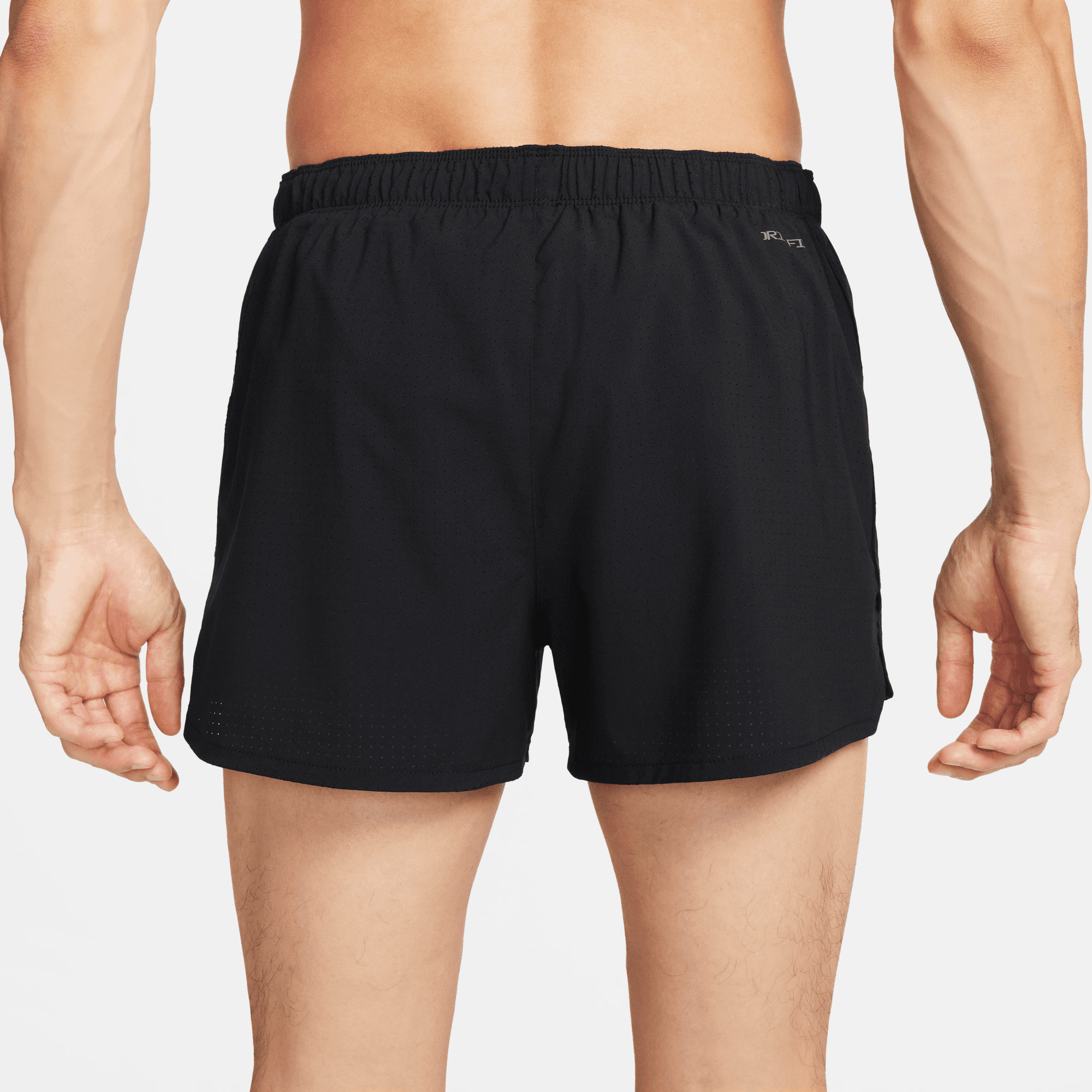 Nike Men's Dri-FIT Fast 3 Lined Running Shorts with Reflective Silver - Breathable Quick-Dry Athletic Shorts for Running, Gym Workouts & Outdoor Sports (Black/Black/Reflective Silver)