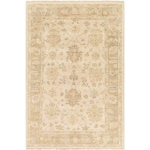 Biscayne Beige Wool Fringe Rug - Soft & Durable Handmade Area Rug for Living Room, Bedroom - 5 Sizes Available (2x3, 4x6, 5x8, 6x9, 8x10) - Perfect for Boho, Farmhouse & Modern Home Decor