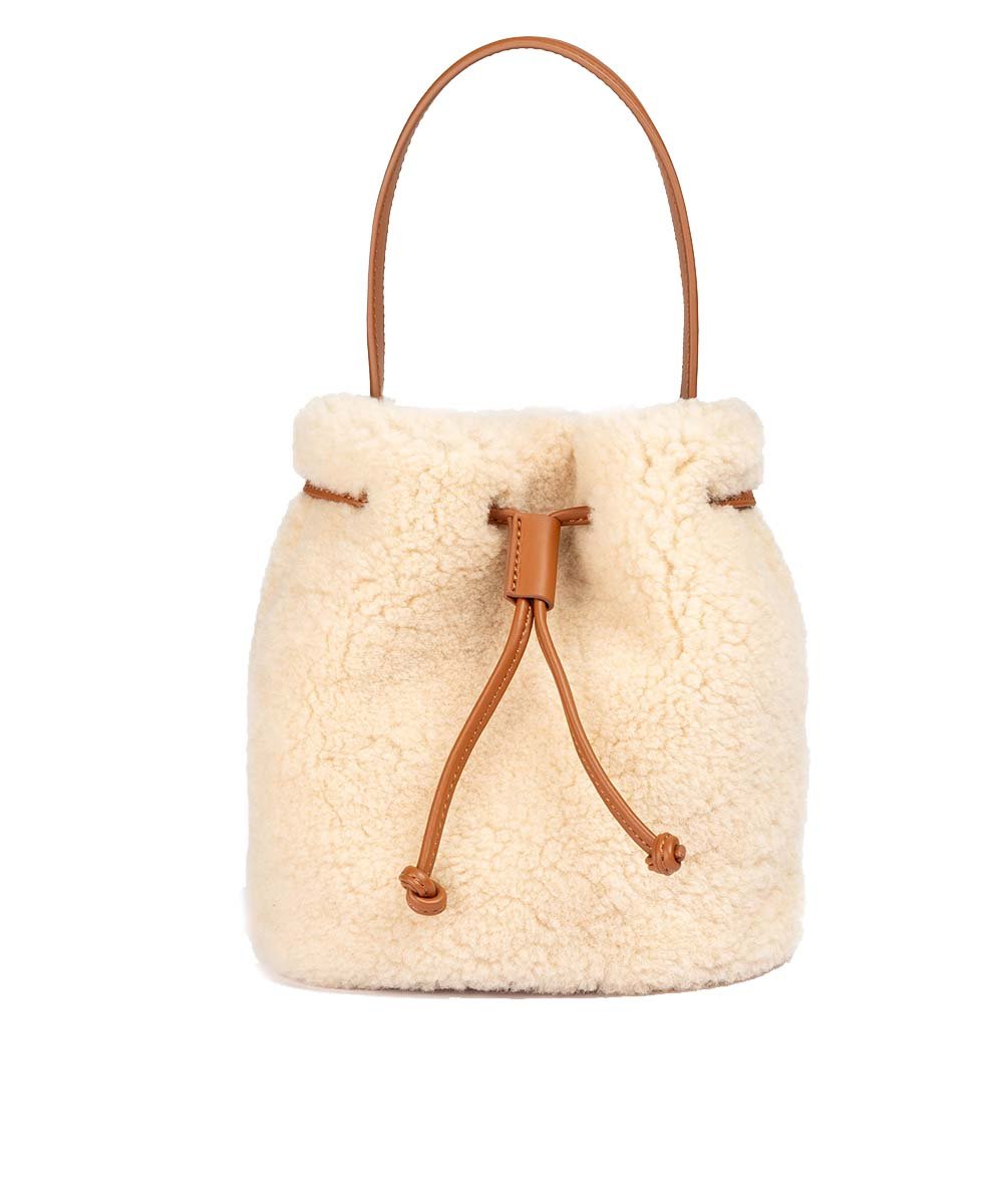 UGG Jessie Bucket Bag for Women - Genuine Leather Crossbody Shoulder Purse - Fashion Handbag for Daily Use, Work, Travel & Shopping
