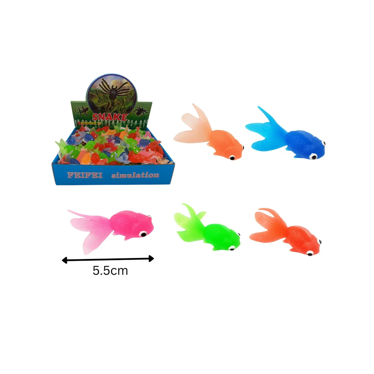 Premium Assorted Goldfish for Aquariums - Vibrant Colors & Healthy Fish for Home or Office Tanks