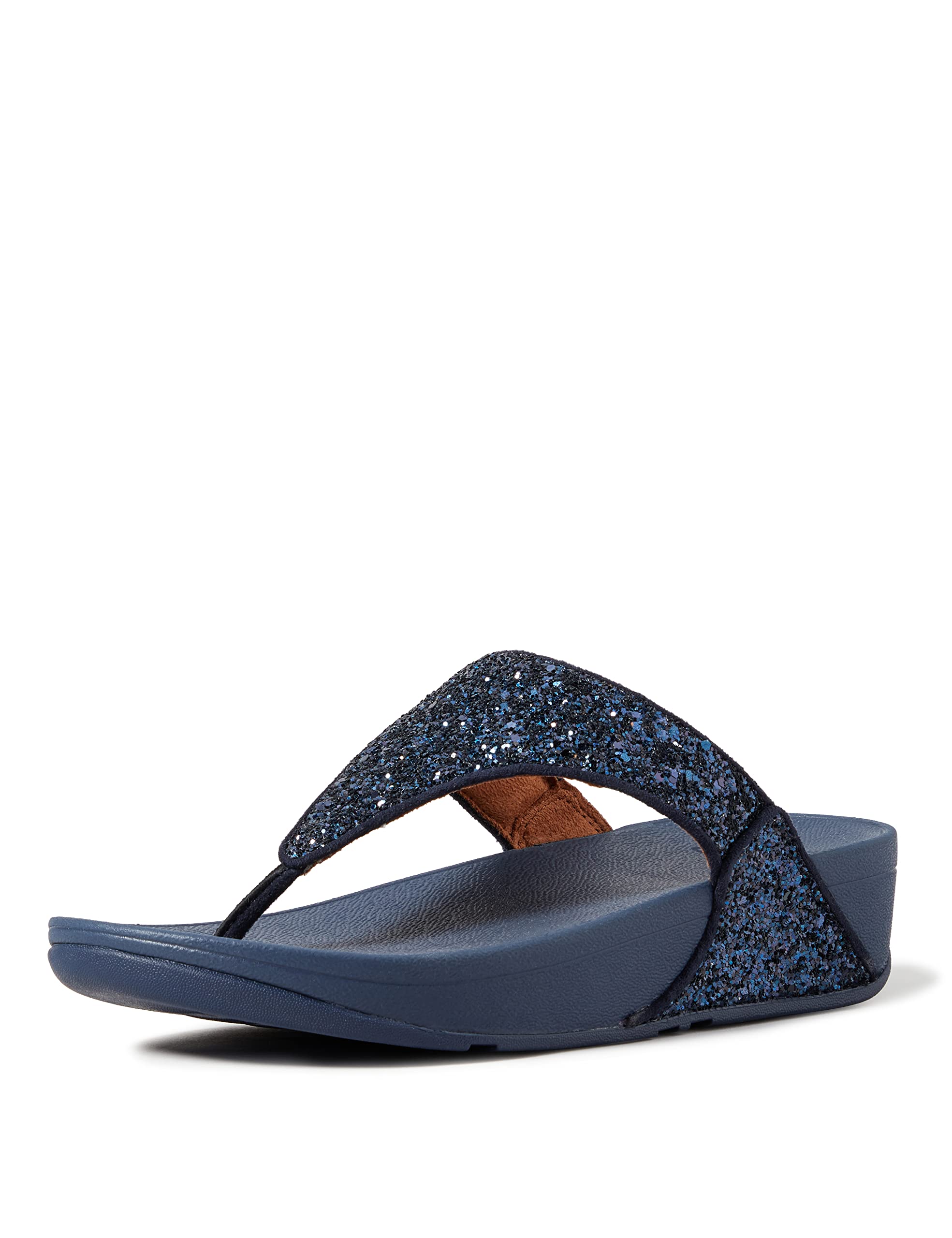 FitFlop Women's Lulu Glitter Sandals - Comfortable & Stylish Flip Flops for Women with Arch Support | Perfect for Beach, Pool, and Summer Outfits