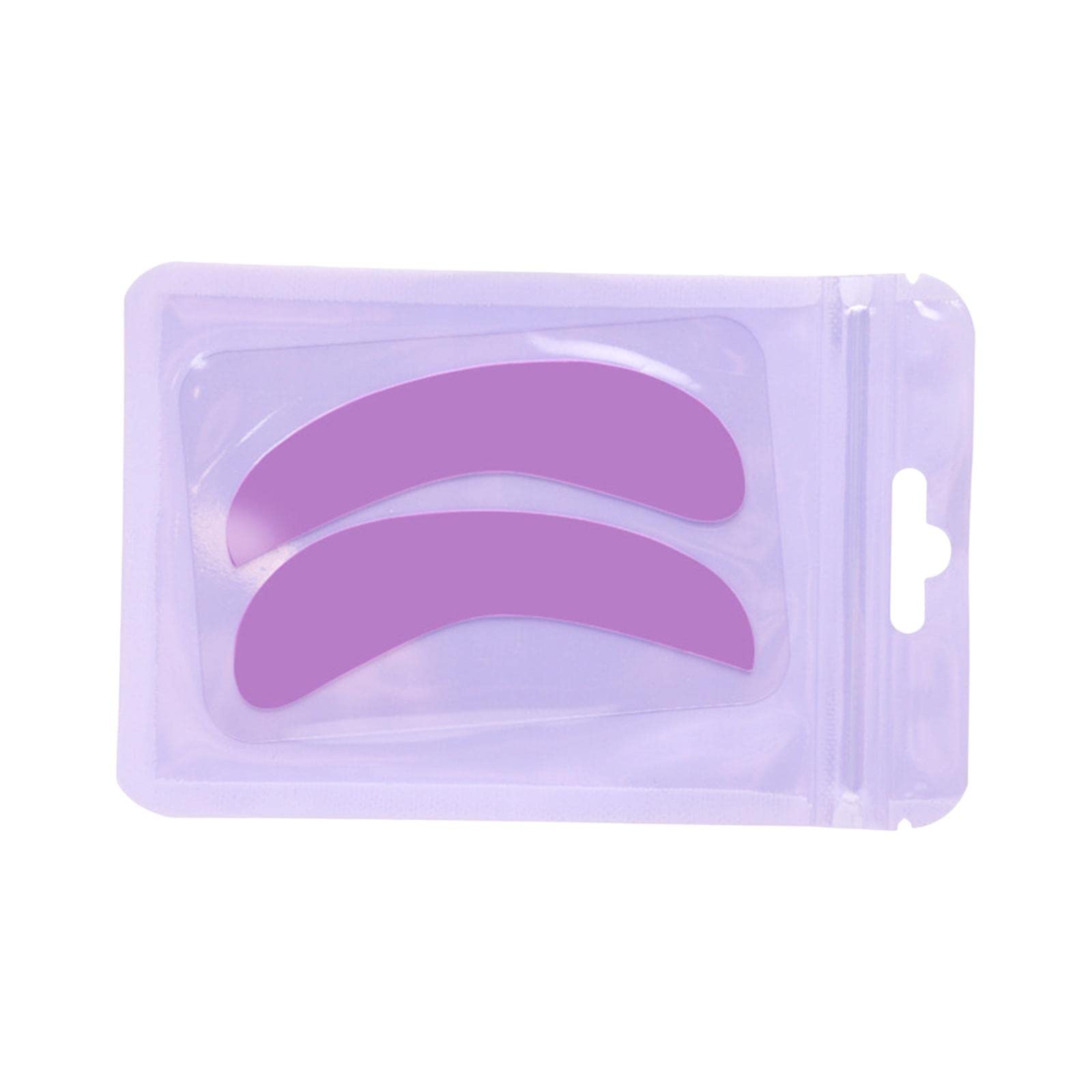 Fonowx Eyelash Perm Pads - DIY Lash Lifting Silicone Pads for Salon & Home Use, Purple Eyelash Perming Tool for Men & Women - Perfect for Lash Extensions, Volume Lashes & Natural Lash Enhancement