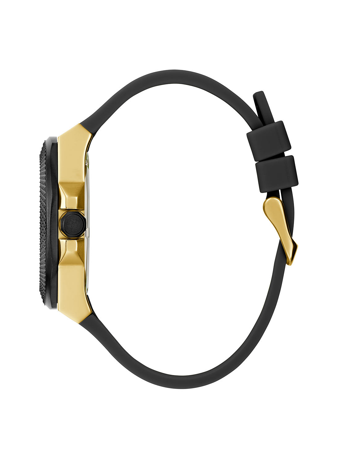 Black Front Runner Silicone Watch - Durable & Stylish Unisex Sports Watch for Running, Hiking & Outdoor Activities