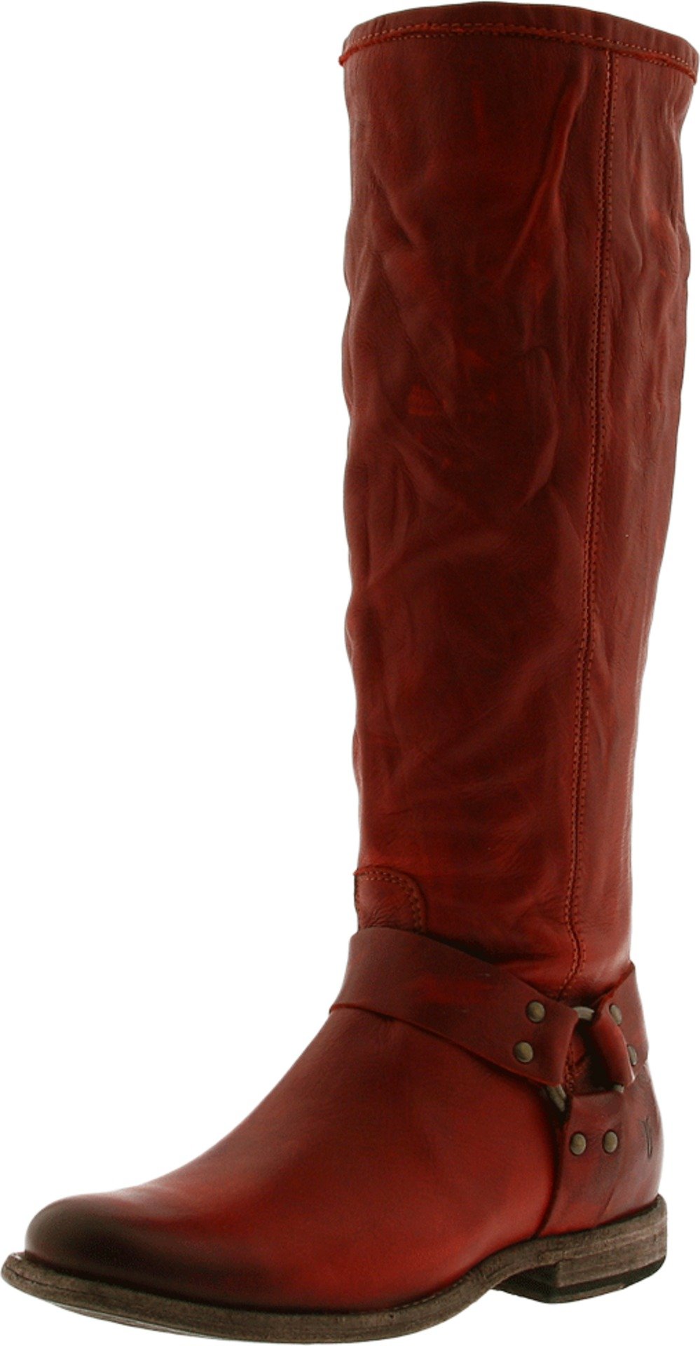 FRYE Women's Phillip Harness Tall Wide-Calf Boots - Genuine Leather Riding Boots for Women, Comfortable & Stylish - Perfect for Horseback Riding, Casual Wear & Winter Fashion