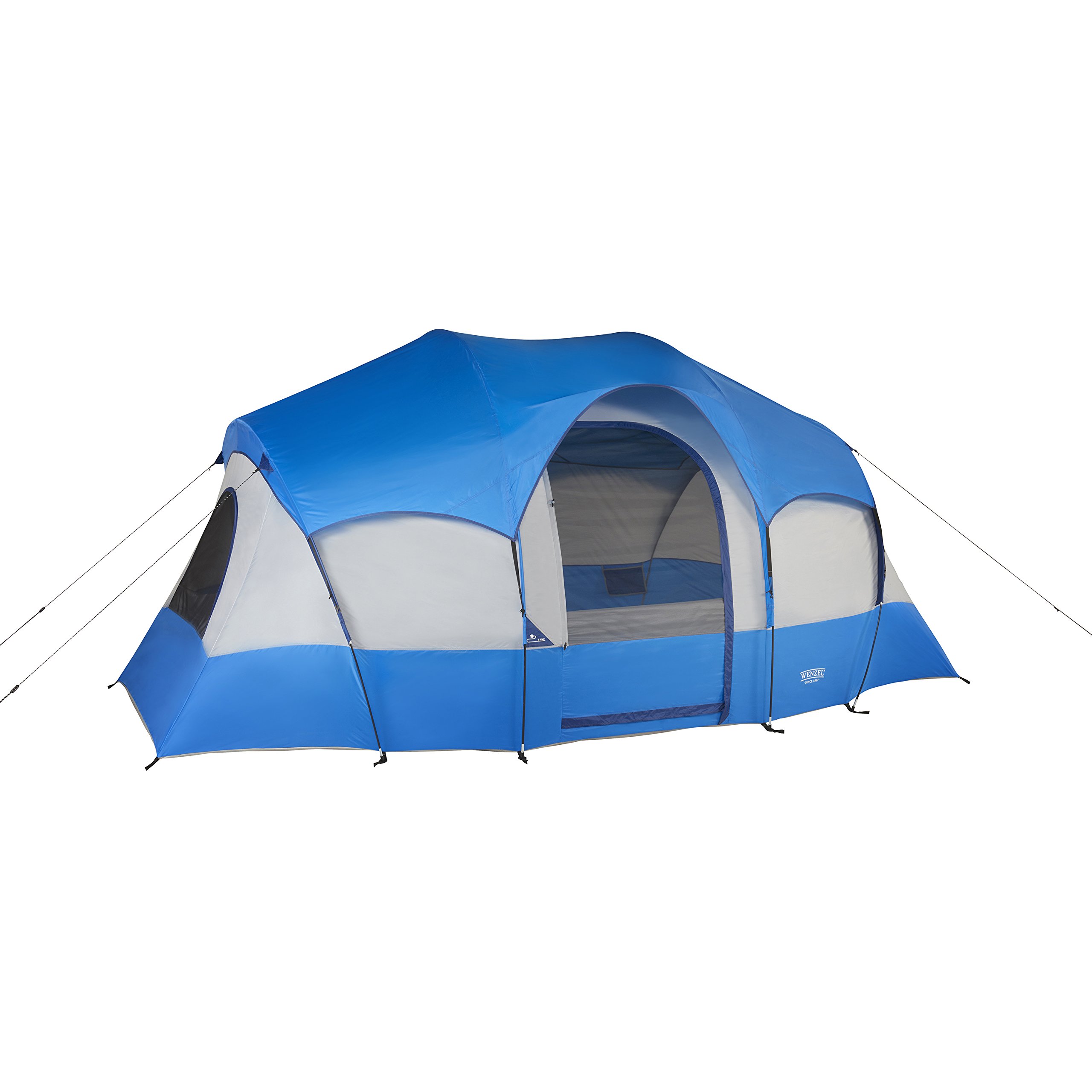 Wenzel Blue Ridge 7-Person Camping Tent - Waterproof & Spacious Family Tent for Outdoor Adventures, Hiking, and Backpacking Trips