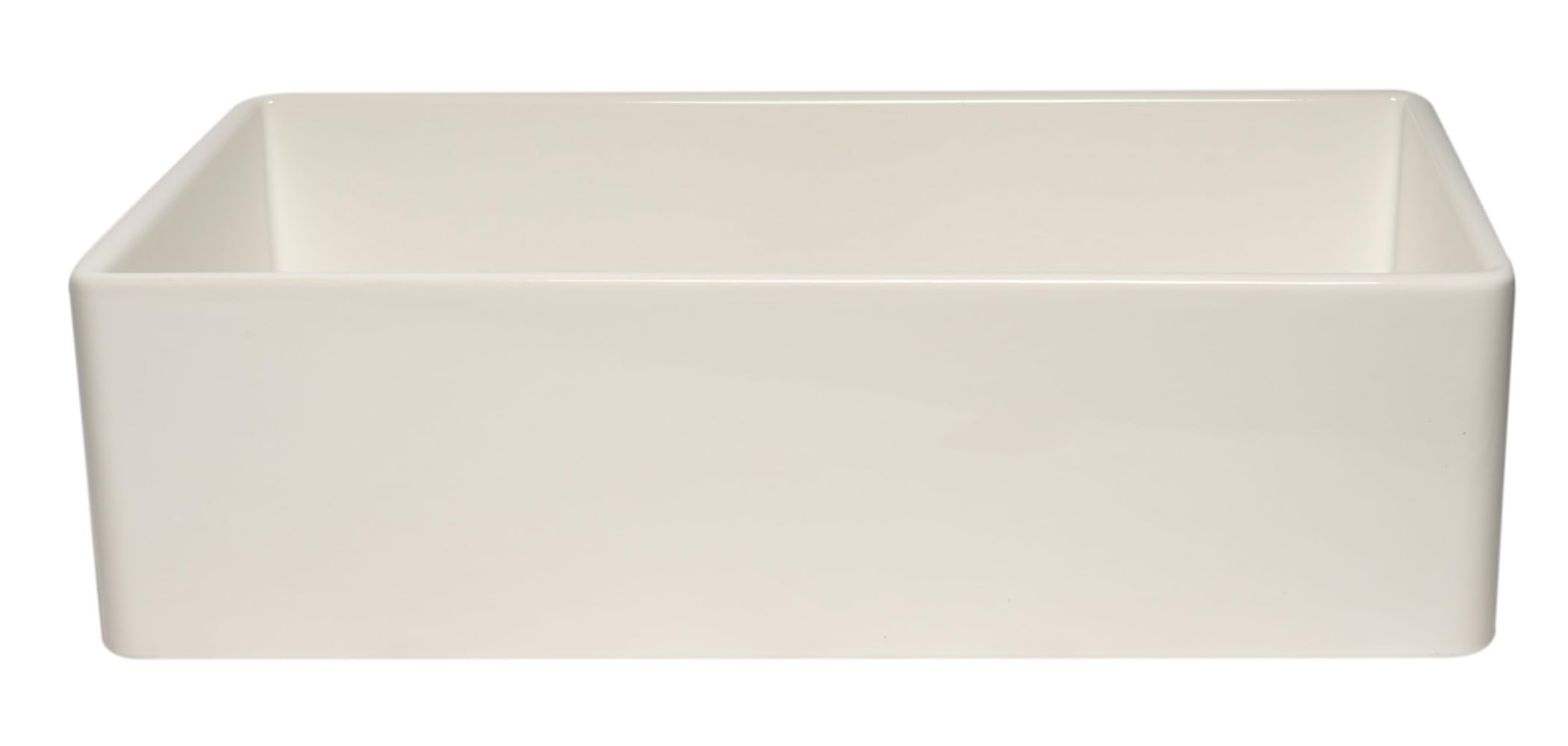 ALFI AB536-W White Kitchen Sink - Durable Stainless Steel Undermount Sink for Modern Kitchens | Perfect for Washing Dishes, Food Prep & Cleaning Vegetables