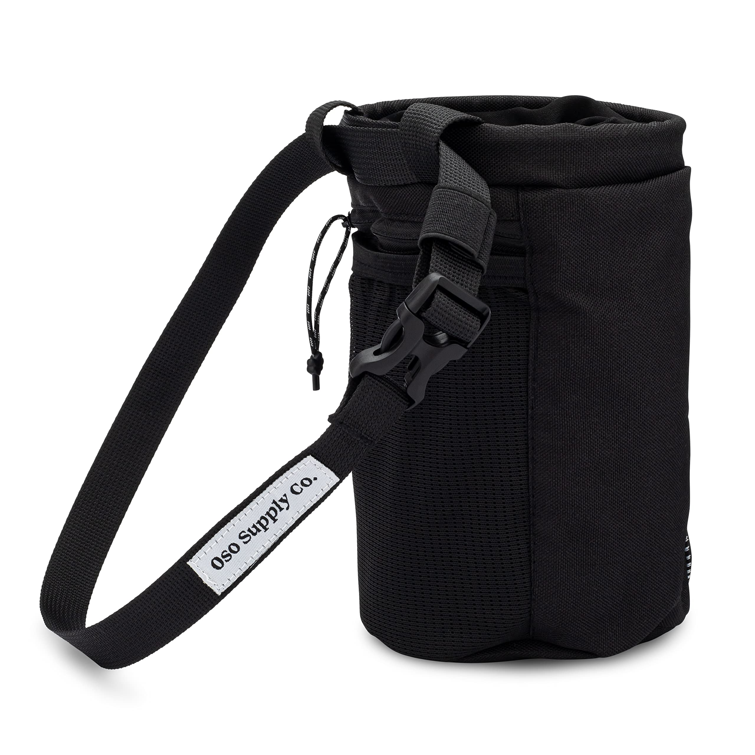 Premium Rock Climbing Chalk Bag with Quick-Clip Belt & Zippered Pockets - Durable Bouldering Chalk Bucket for Indoor/Outdoor Climbing, Gym Training & Mountain Adventures