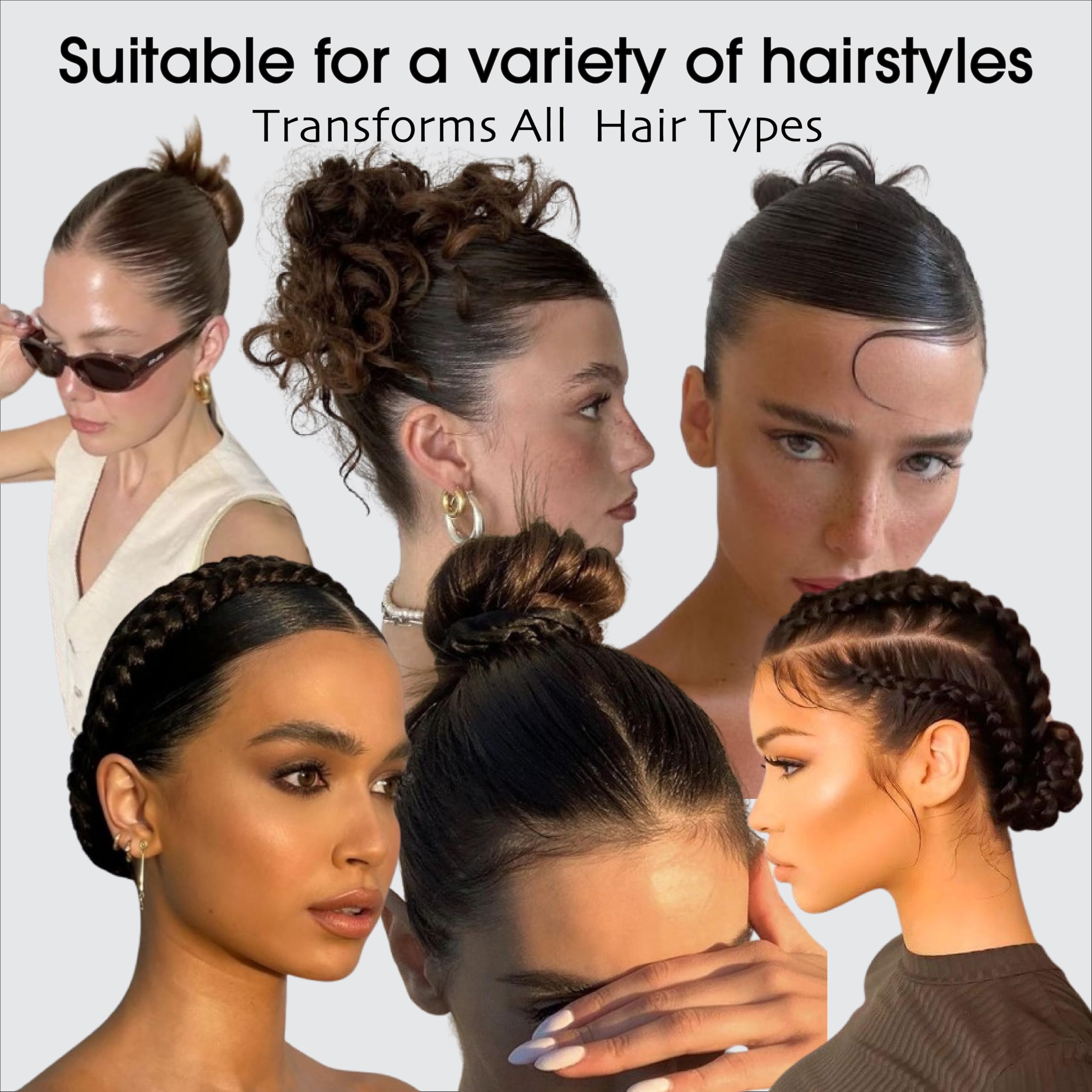 Epitight Sleek Stick Hair Wax - 65ml Styling Wax Stick for Women, Wigs & Frizzy Hair | Hair Tamer & Finishing Stick for Broken Hair | Perfect for Daily Styling, Salon Use & Special Occasions