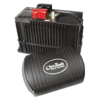 Outback Inverter Charger VFXR3524A 01 - 3500W 24V Off Grid Hybrid Power System for Solar Energy, RV, Marine & Emergency Backup Use
