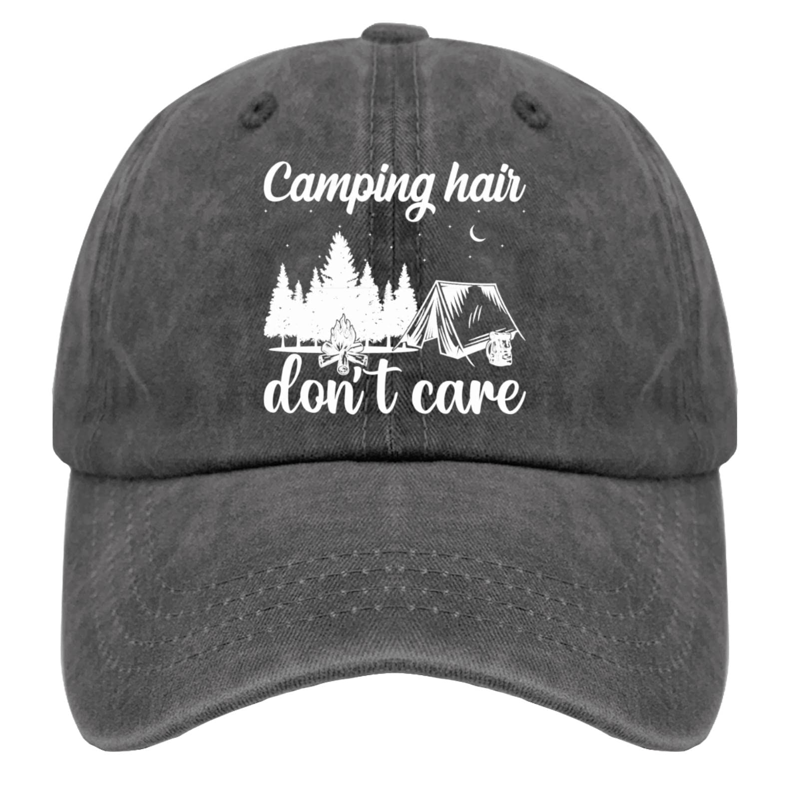 SAOK Low Profile Baseball Caps for Women & Men - Fitted Cotton Camp Hat for Hiking, Outdoor Sports & Casual Wear | Hair Don't Care Hat