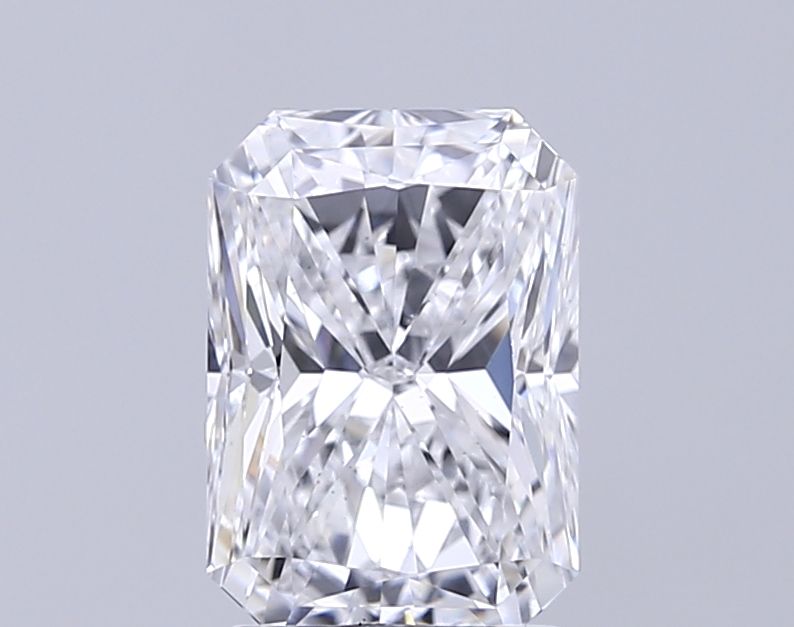 2.51 Carat D Color VS2 Clarity Radiant Cut Lab-Grown Diamond for Engagement Rings & Fine Jewelry