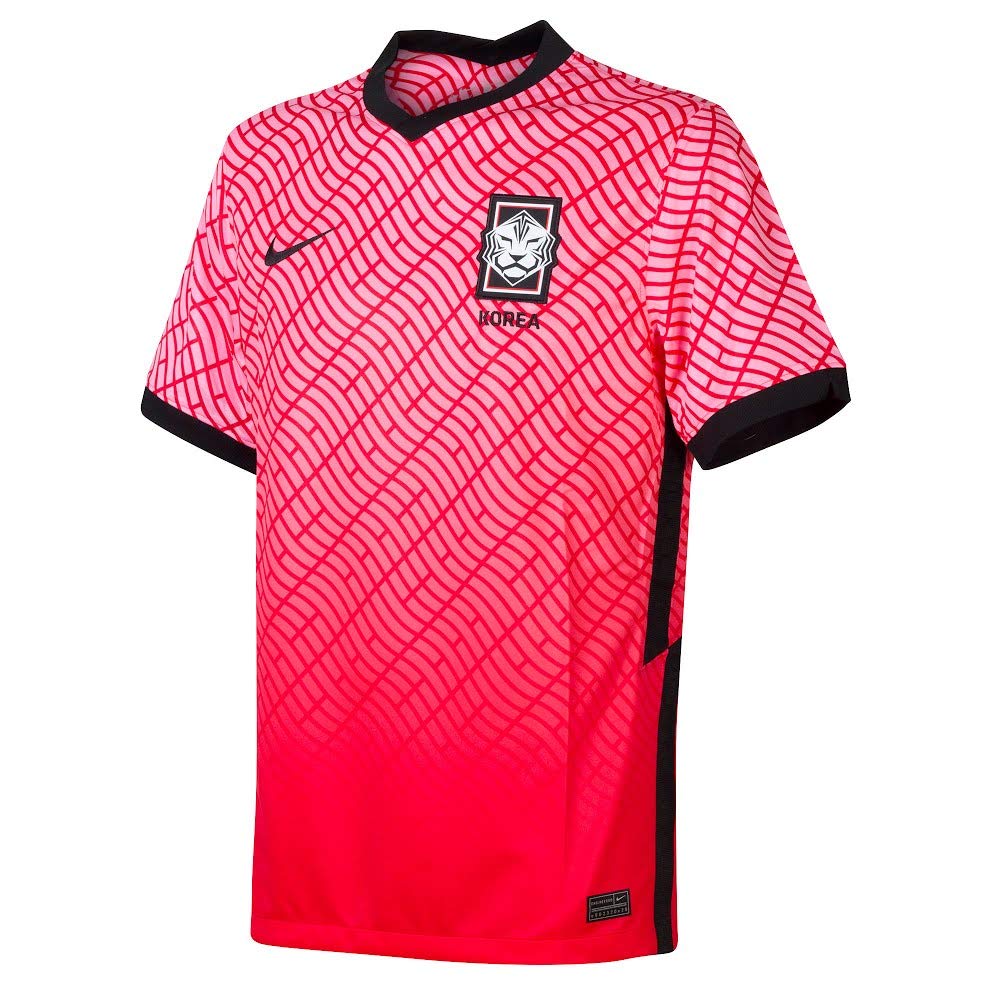 Nike Korea Home Men's Stadium Soccer Jersey 2020/21 - Authentic Football Shirt, Small, Red - Perfect for Match Days, Training & Fan Support