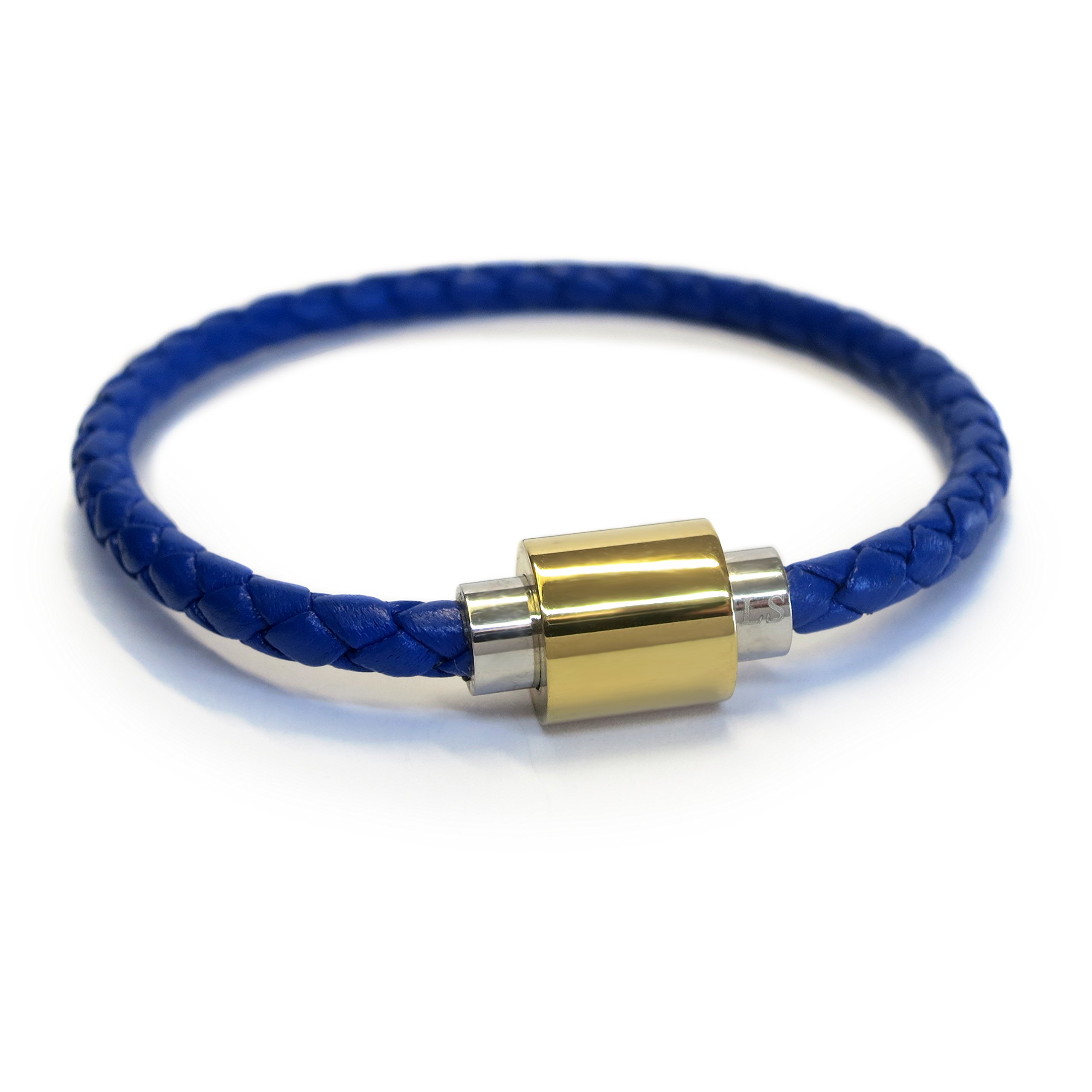 Stylish Two-Tone Leather Bracelets for Women - Magnetic Clasp Boho Wristbands - Handmade in USA - Perfect Layered Bracelet Gift for Her | Great for Casual Wear, Office Accessories & Special Occasions