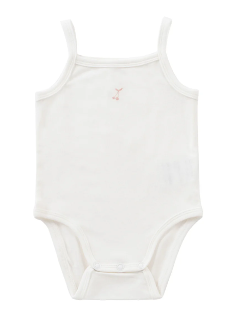 KIPP Cherry Baby Onesie Set of 2 - Newborn to 24 Months | Soft Cotton Romper for Boys & Girls | Perfect for Playtime, Sleepwear & Photo Shoots