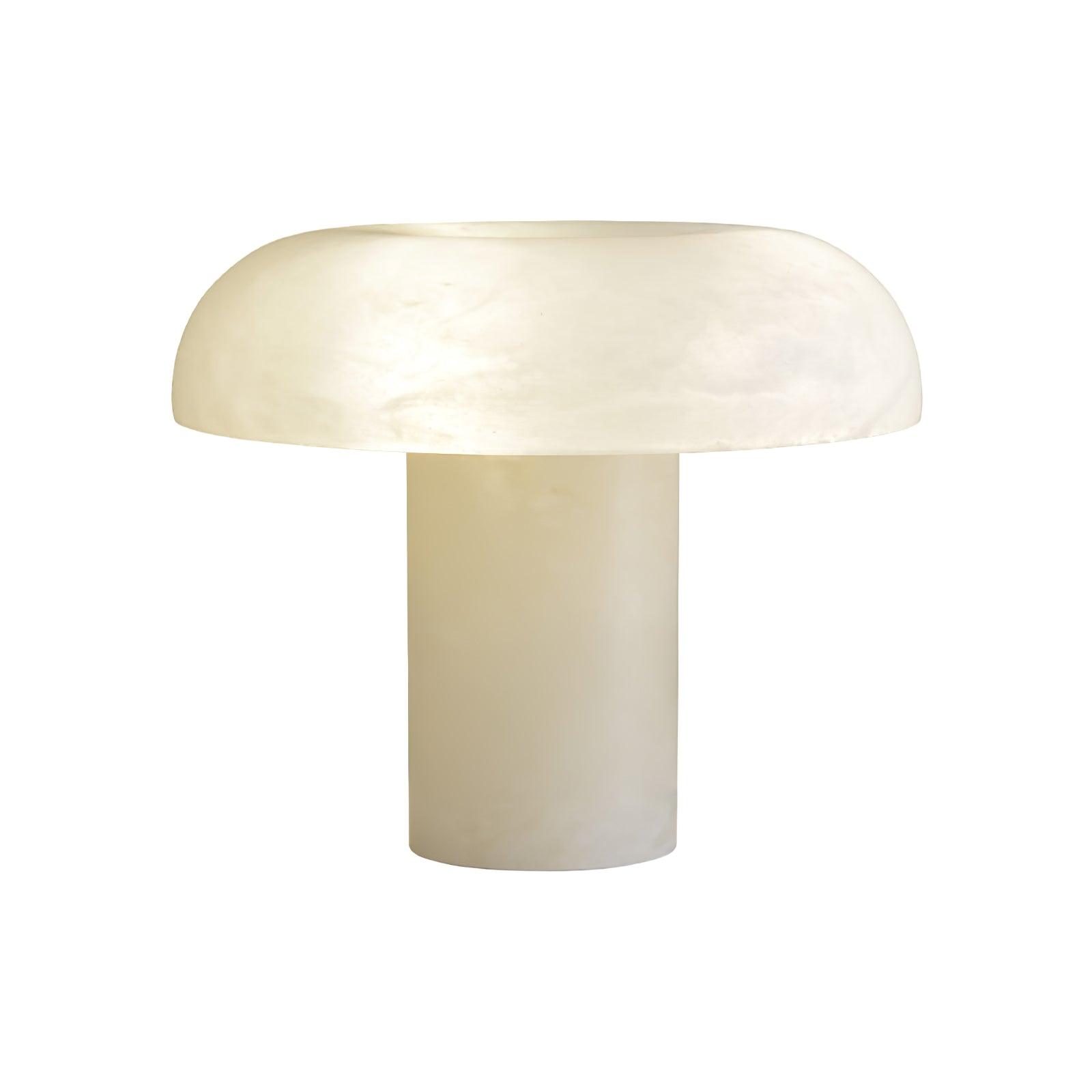 Modern Mushroom Shape LED Table Lamp - Soft Warm White Light for Bedroom, Living Room, and Office Decor