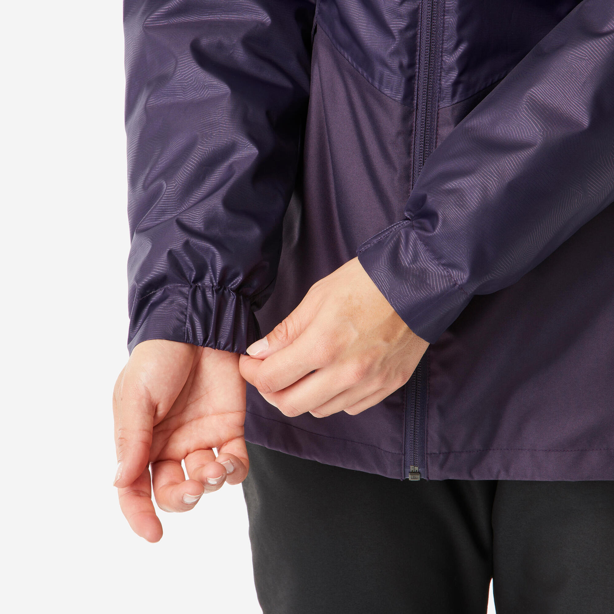 Quechua Women's SH100 Waterproof Winter Jacket - Insulated Cold Weather Coat for Hiking, Skiing & Outdoor Activities