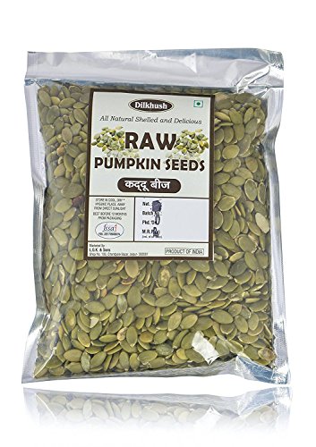 DILKHUSH Raw Pumpkin Seeds 1 Kg - Natural, Heart-Healthy, Gluten-Free Snack for Salads, Baking & Healthy Eating | Premium Quality Pumpkin Seeds for Weight Loss & Nutrition