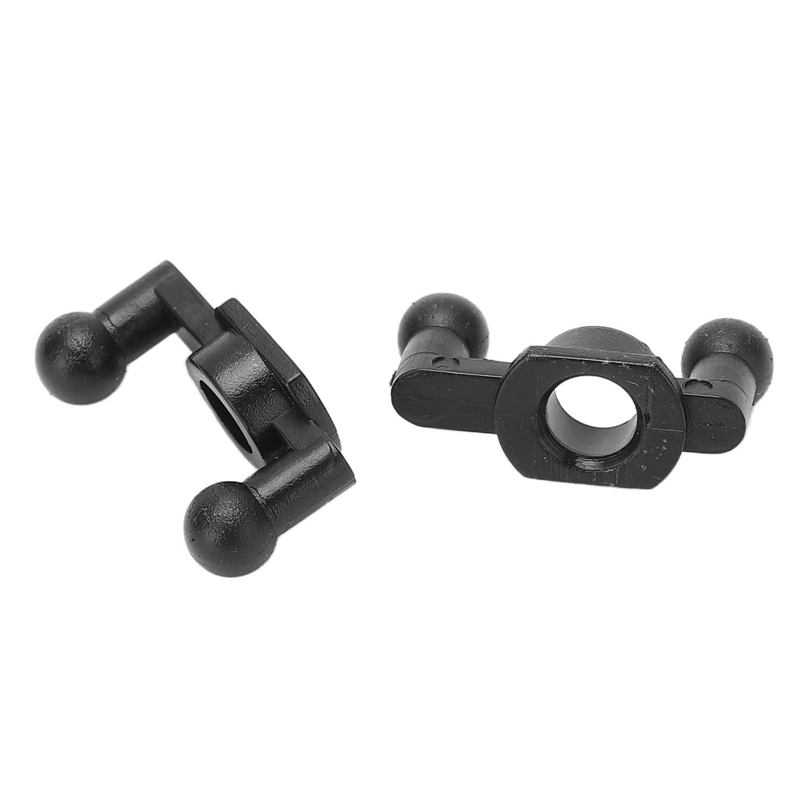 Verdant Touch PlasticRC - RC Helicopter Airplane Connector Buckle, Spare Parts for Wltoys V912, 2pcs Black Plastic RC Accessories | Perfect for RC Helicopter Repair & DIY Upgrades