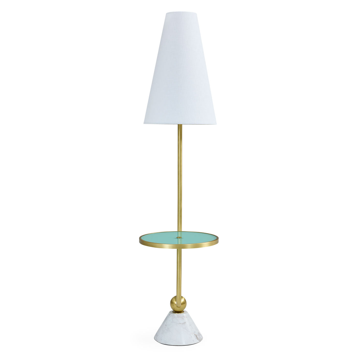 Paradiso Modern Table & Floor Lamp - Adjustable LED Lighting for Living Room, Bedroom, or Office - Dimmable Standing Lamp with Touch Control & USB Port