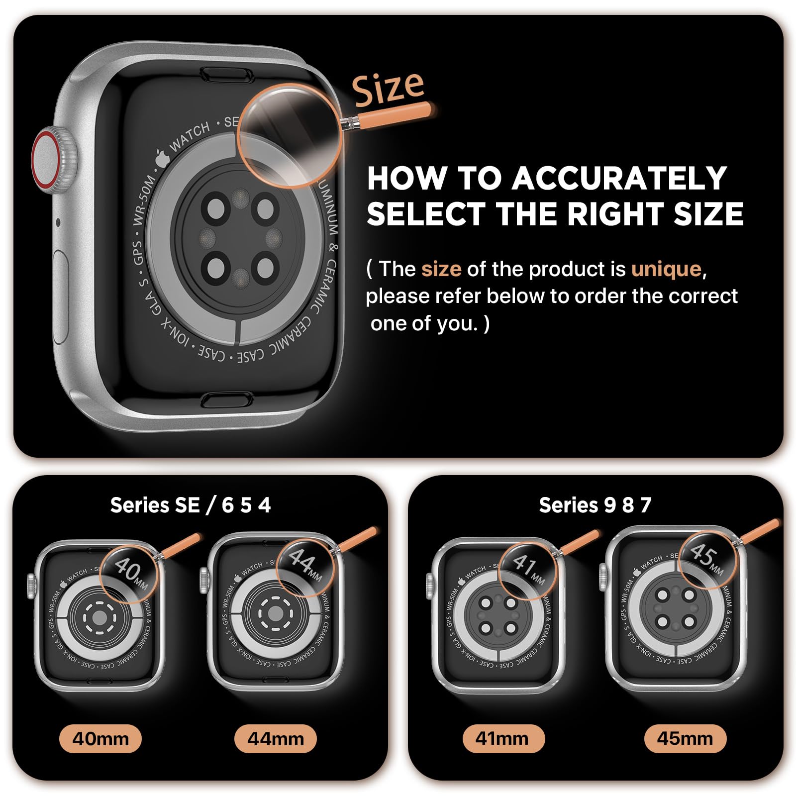XYF Luxury Stainless Steel Magnetic Milanese Loop Band for Apple Watch Series 9/8/7/6/SE/5/4 - 45mm 44mm 41mm 40mm Women's Dressy Rhinestone Strap with Bumper Protection | Perfect for Work, Parties & Everyday Wear