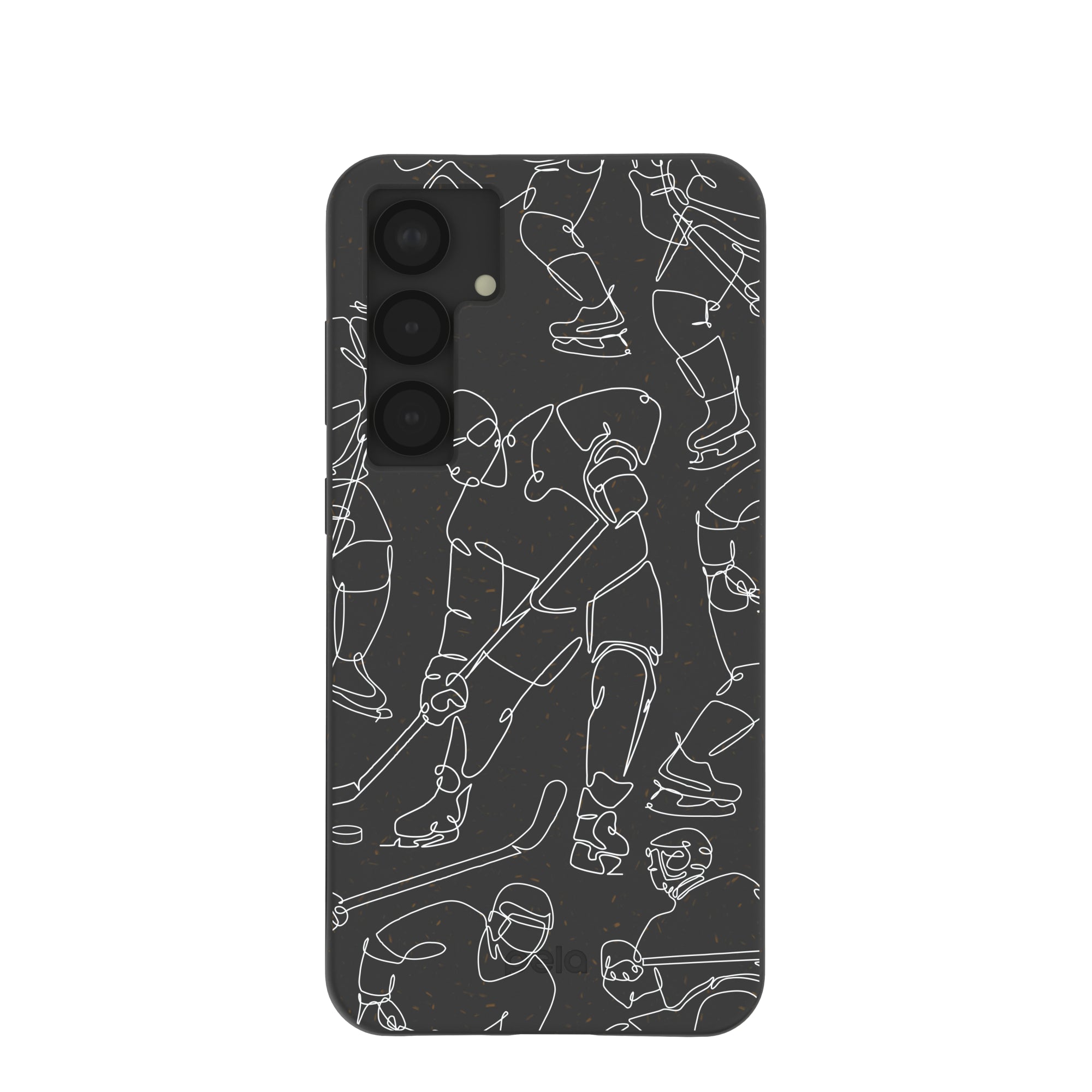 Premium Black Play Sketch Samsung Galaxy S25+ Case - Slim Protective Cover with Artistic Design for Work, Travel & Everyday Use